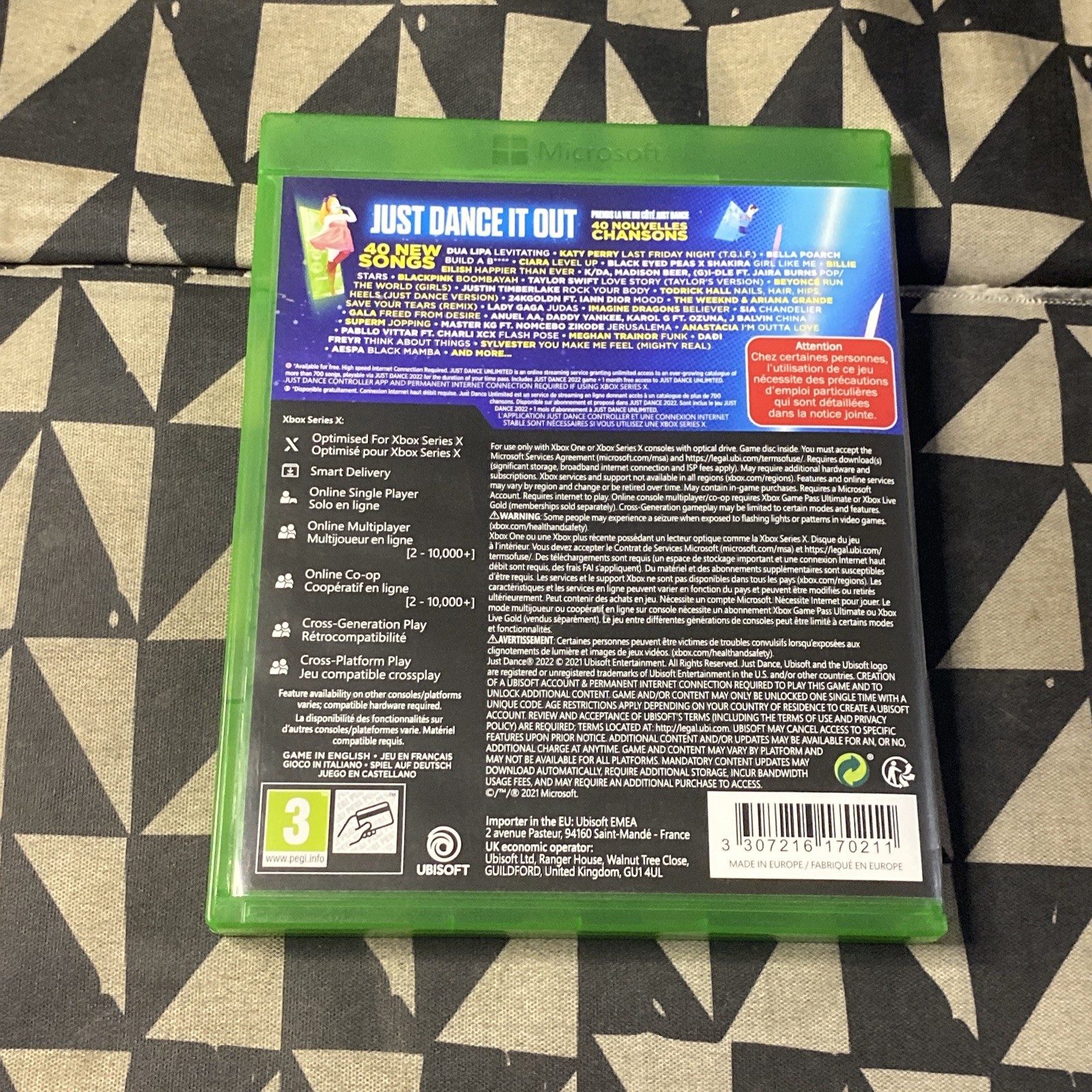 Just Dance 2022 Xbox One/Series X – EU UK Import – Region 3