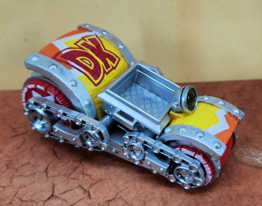 Skylanders Superchargers Turbo Charge Donkey Kong Amiibo Barrel Blaster Vehicle
