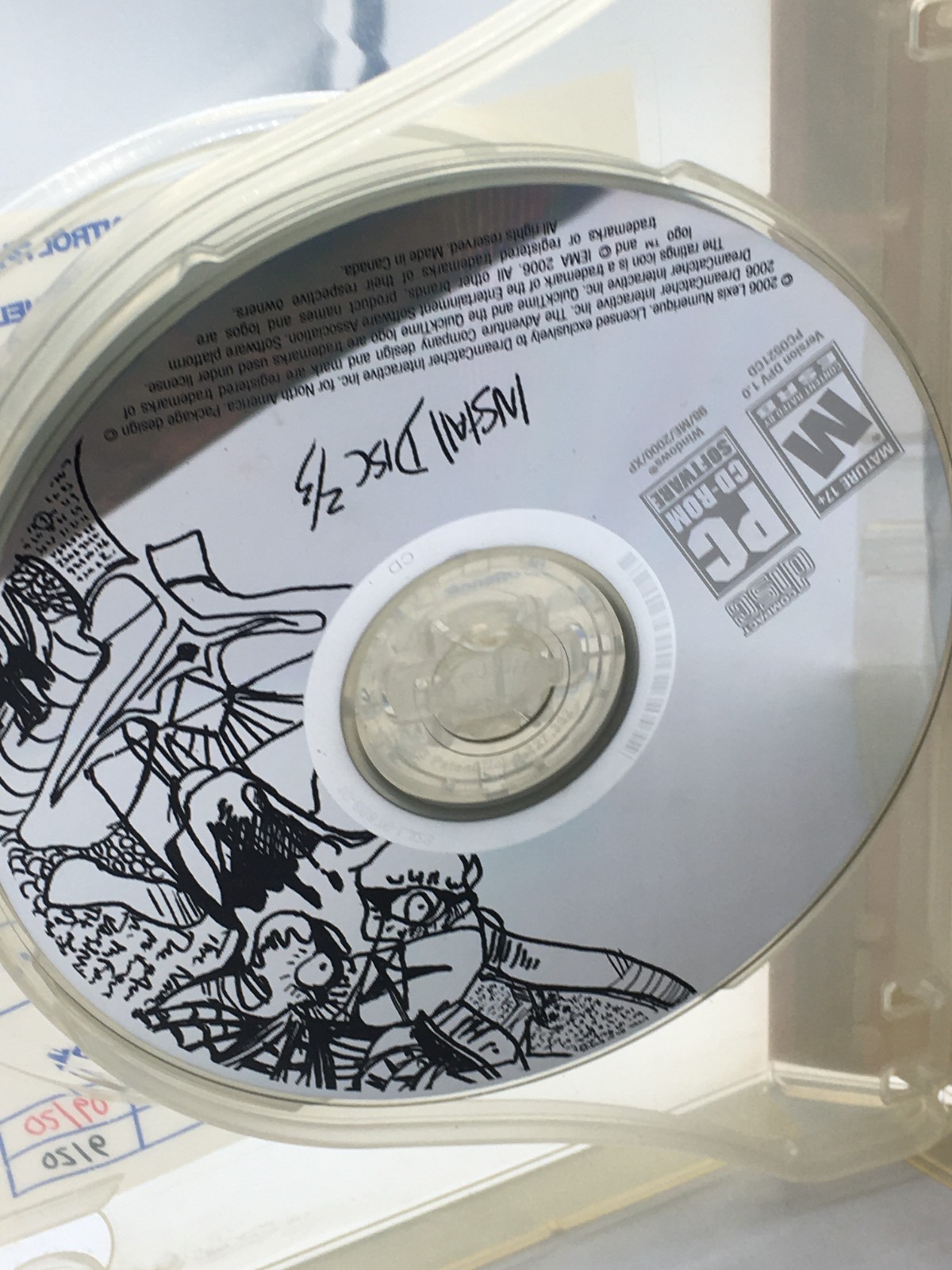 The Adventure Company “Evidence: The Last Ritual” PC CD-ROM Software Rated M 17+