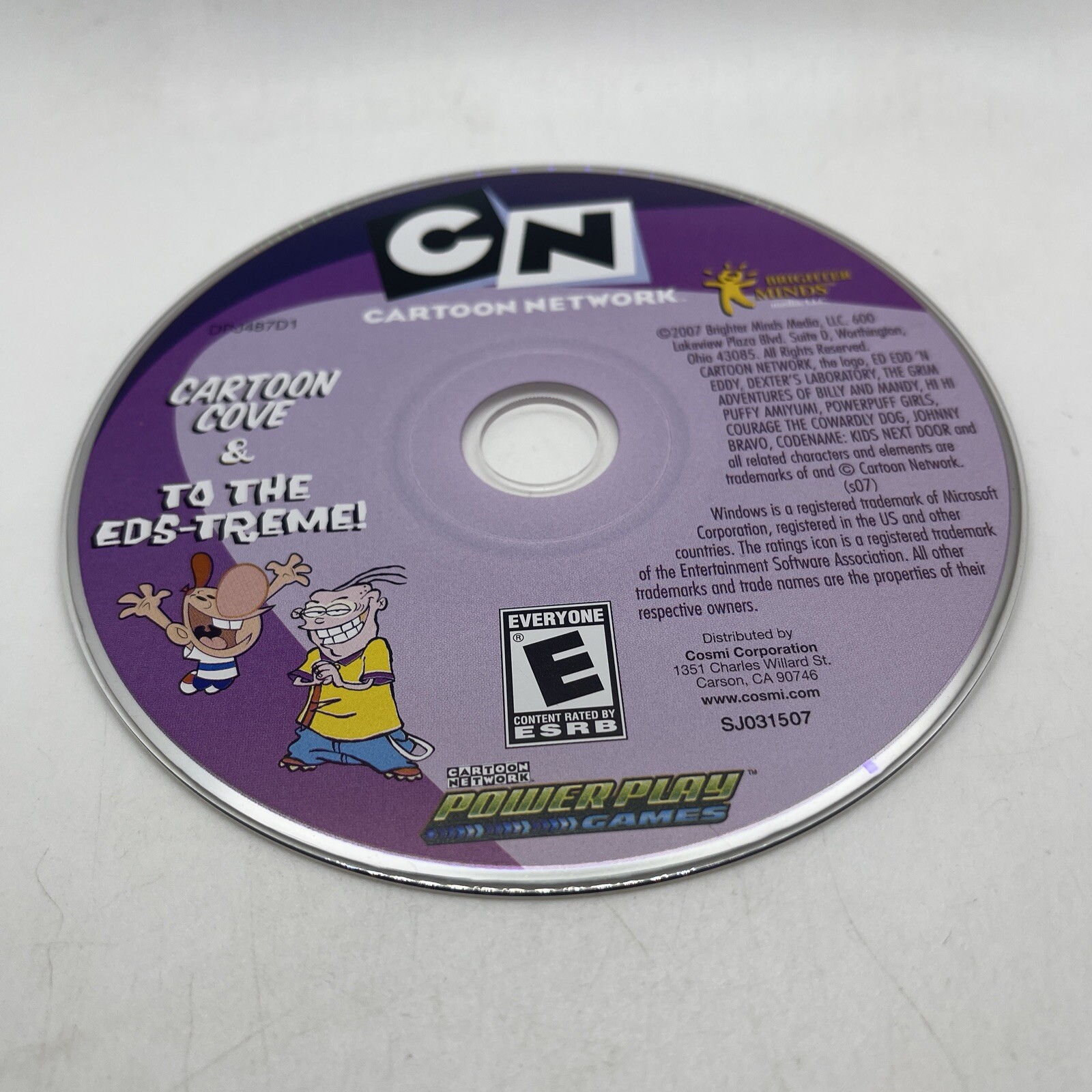 Cartoon Network PC CD-ROM “Cartoon Cove & To The Eds-Treme!”
