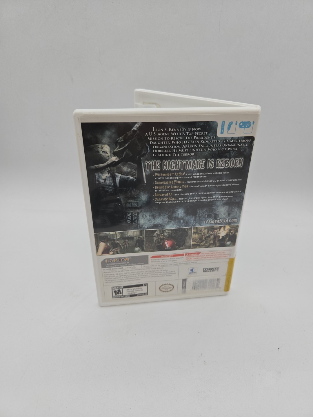 Resident Evil 4: Wii Edition – Nintendo Wii – Mo Manual – TESTED Working Cleaned