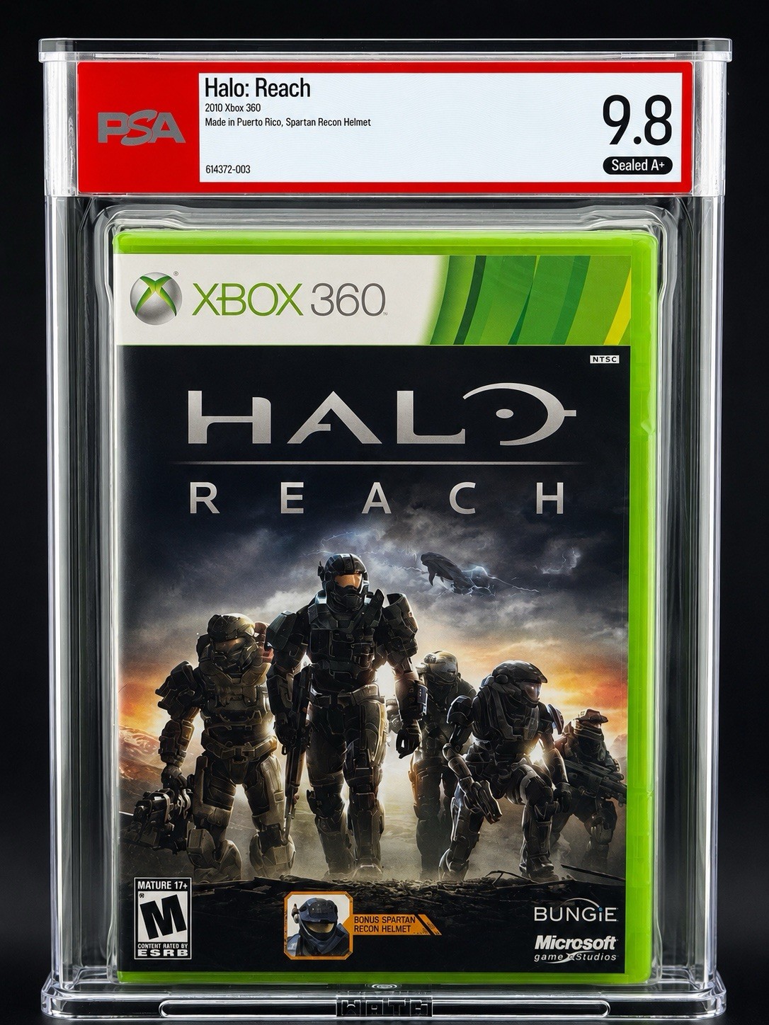 Halo Reach • PSA 9.8 A+ • 1st Print Recon • Xbox 360 • Not VGA CGC