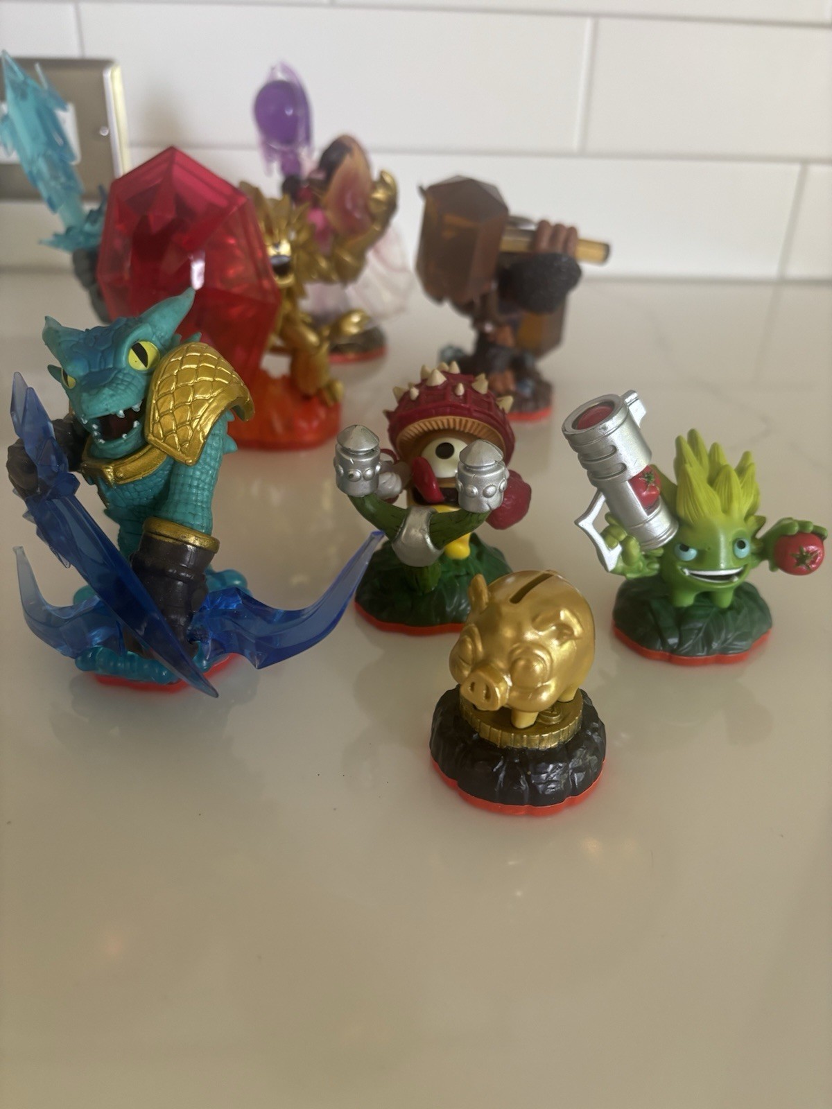 Skylanders Trap Team Rare lot. Enigma, wallop, thunderbolt, wildfire. READ