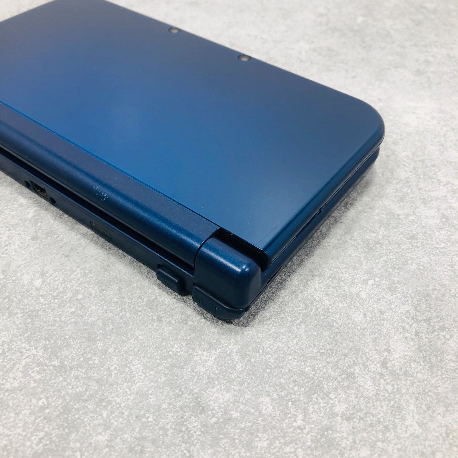 [Top IPS / EX+3] New Nintendo 3DS LL XL Metallic Blue console Japan NTSC-J 6-123