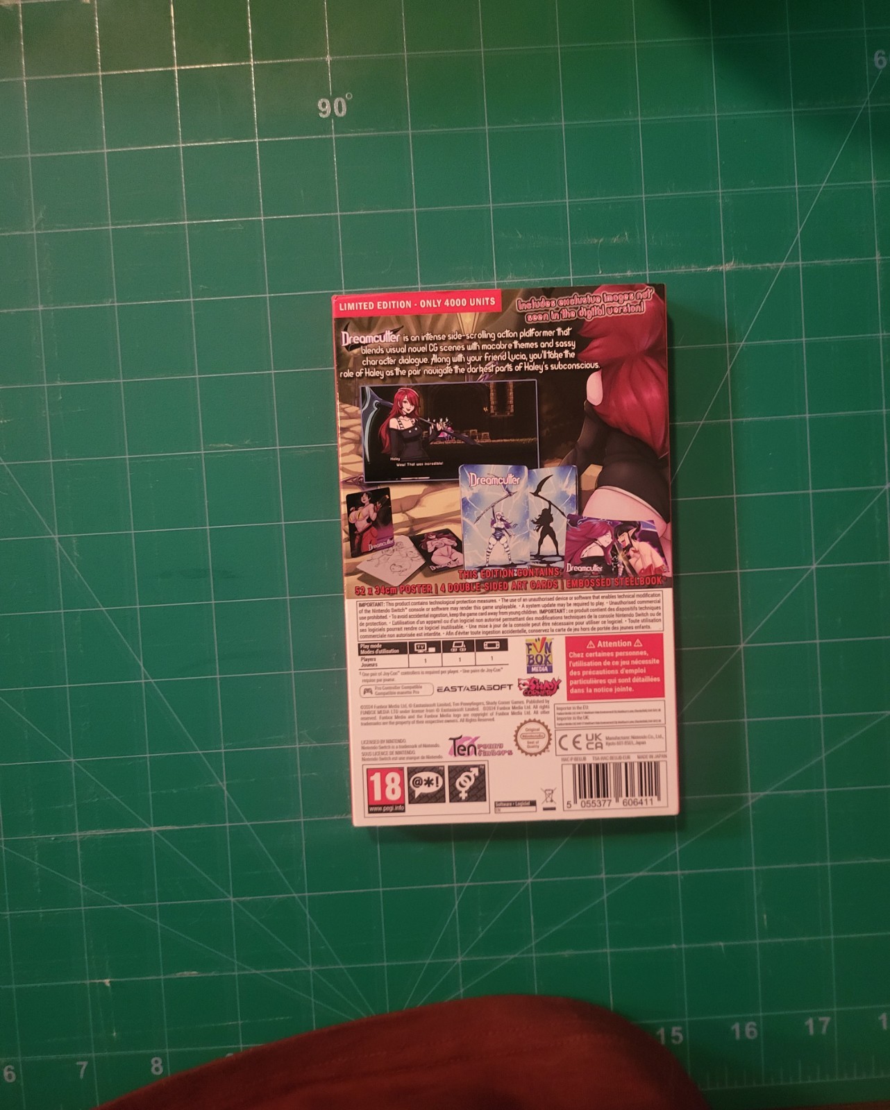 DREAMCUTTER STEELBOOK EDITION 2025 Region Free Nintendo Switch