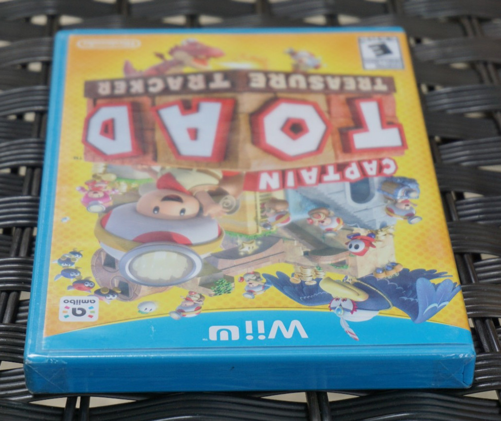 Captain Toad Treasure Tracker NFR Not for Resale US WiiU Wii U Factory Sealed