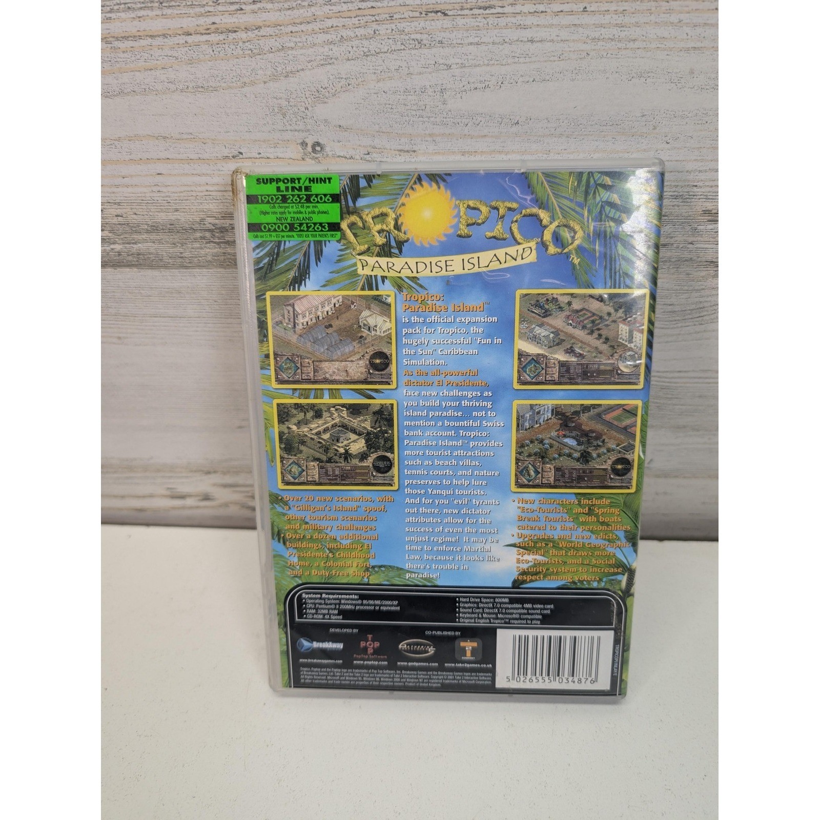 ICO PC Expansion Pack Take 2 Interactive Strategy Game Manual Only