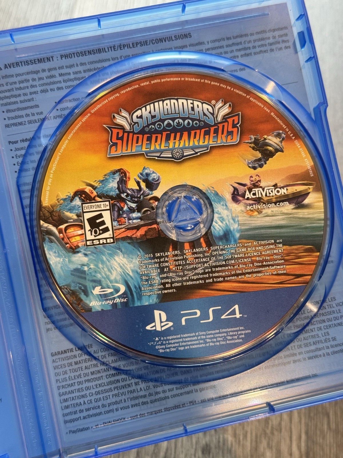 Skylanders Superchargers PS4 Starter Pack 8 Figures, 9 Vehicles + 3 Trophies!