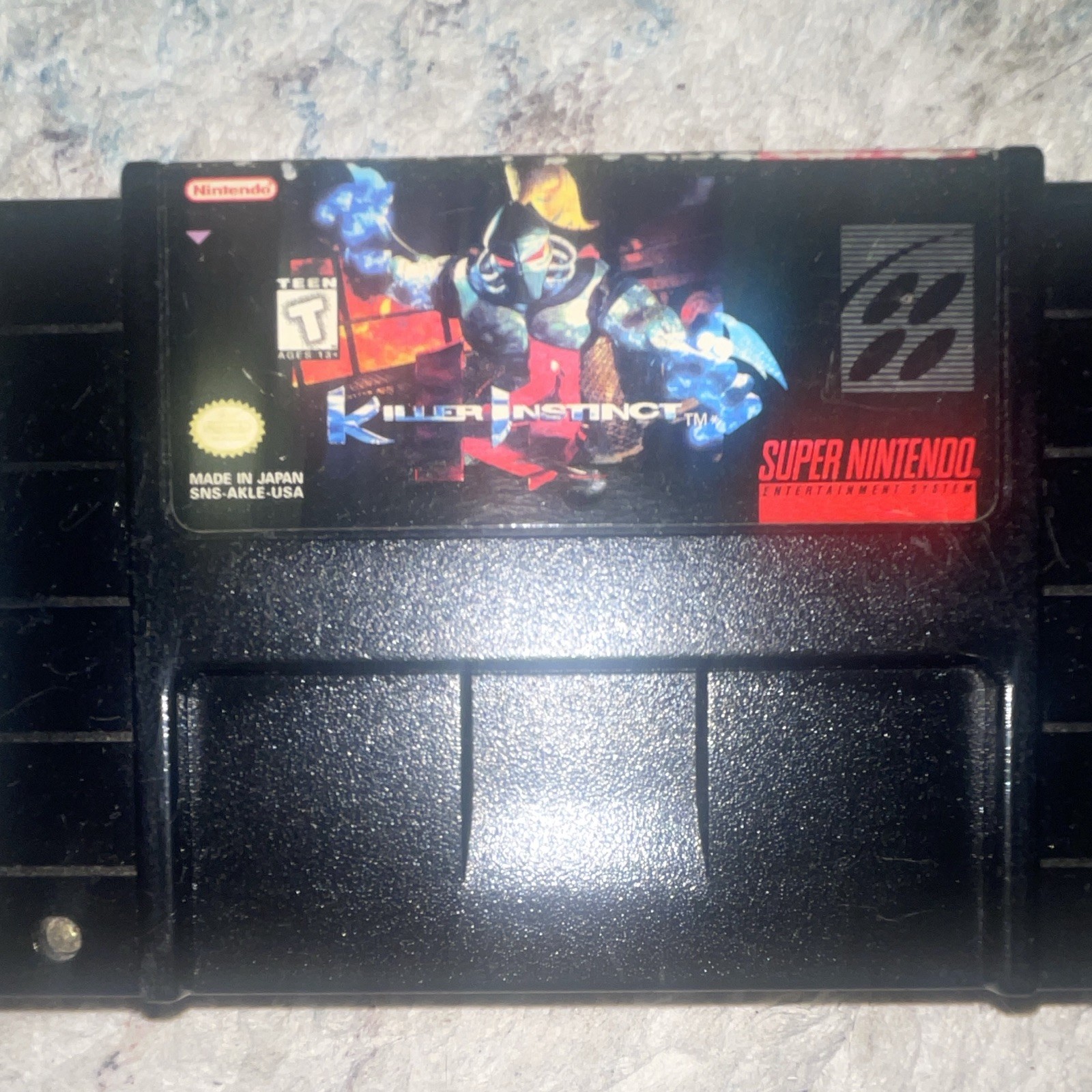 Nintendo Killer Instinct Nintendo SNES Game Cartridge NTSC-U/C (US/Canada)