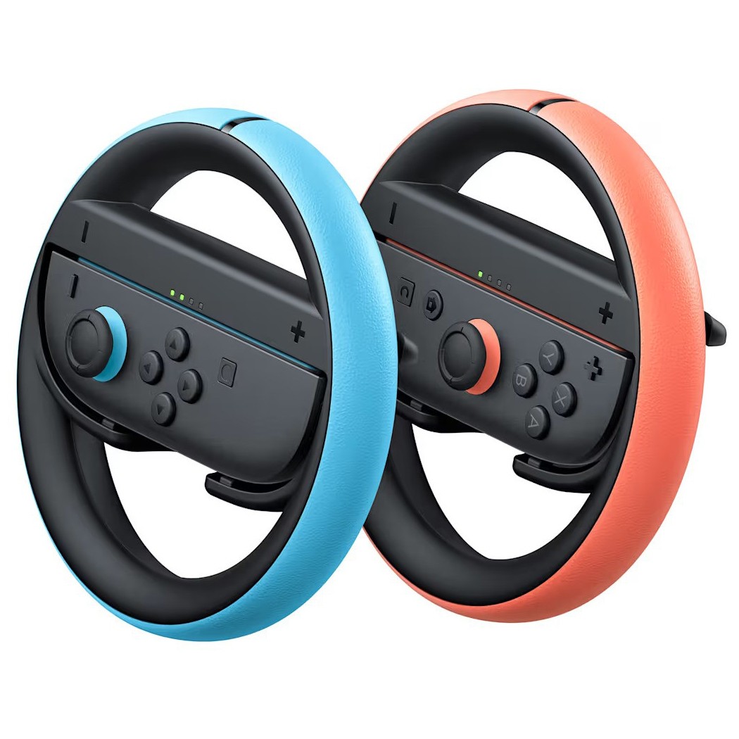 Nintendo Switch 2 Choose Your Game with Joy Con Wheels and MightySkins Bundle