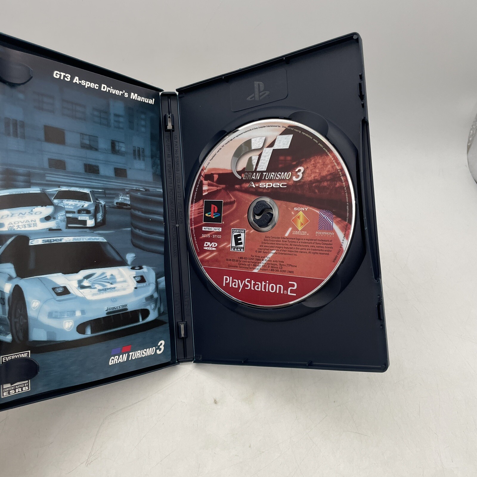 Gran Turismo 3 A-spec PS2 PlayStation 2 Complete CIB Greatest Hits Tested