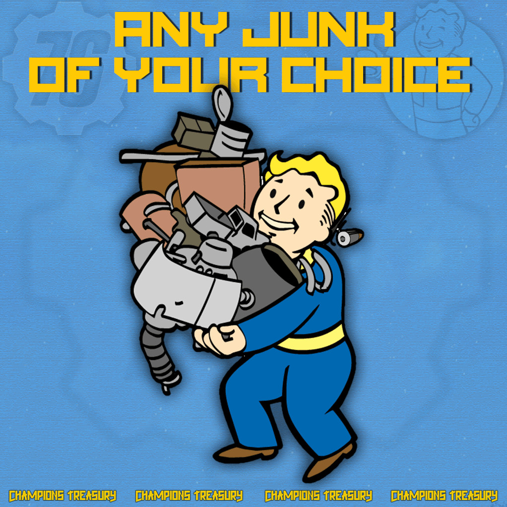 FALLOUT 76 PC 100.000 [100K] OF ANY JUNK OF YOUR CHOICE