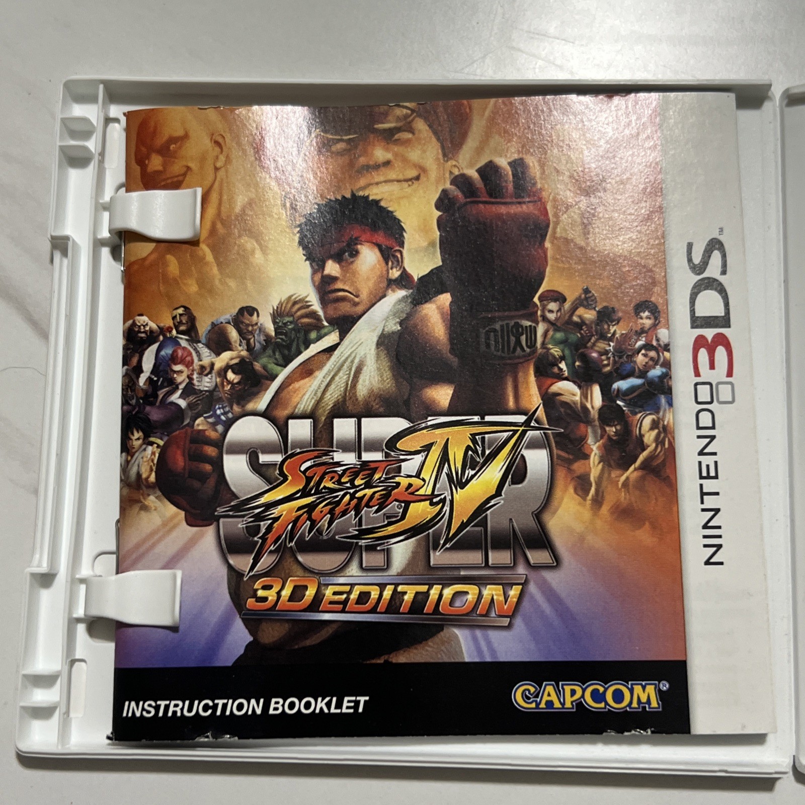 Nintendo 3DS Super Street Fighter 4 IV 3D Edition (CIB & Tested)