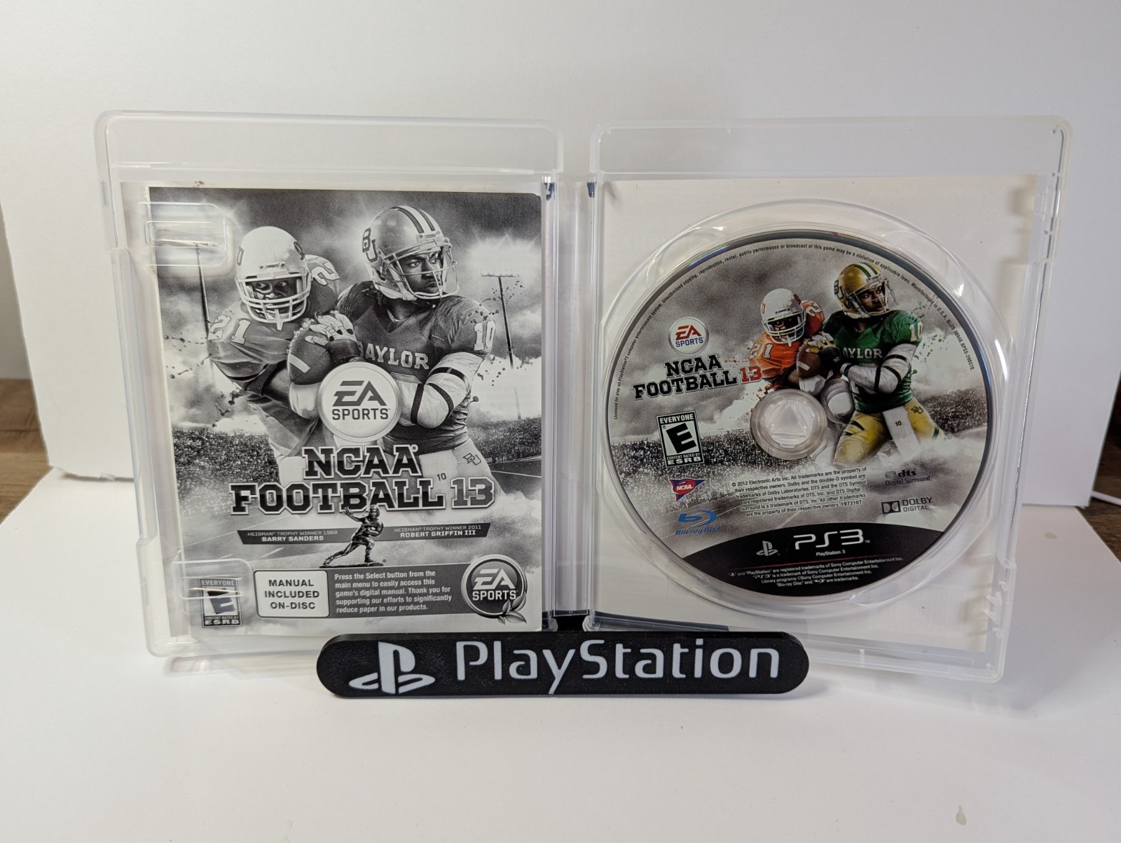 NCAA Football 13 – PlayStation PS3 – CIB Complete – Cleaned, Tested, Working!