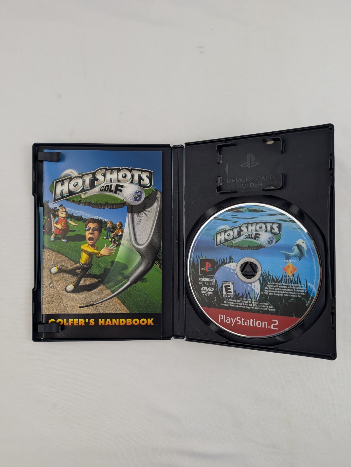 Hot Shots Golf 3 Greatest Hits PS2 Sony Golf Sports Video Game CIB Complete