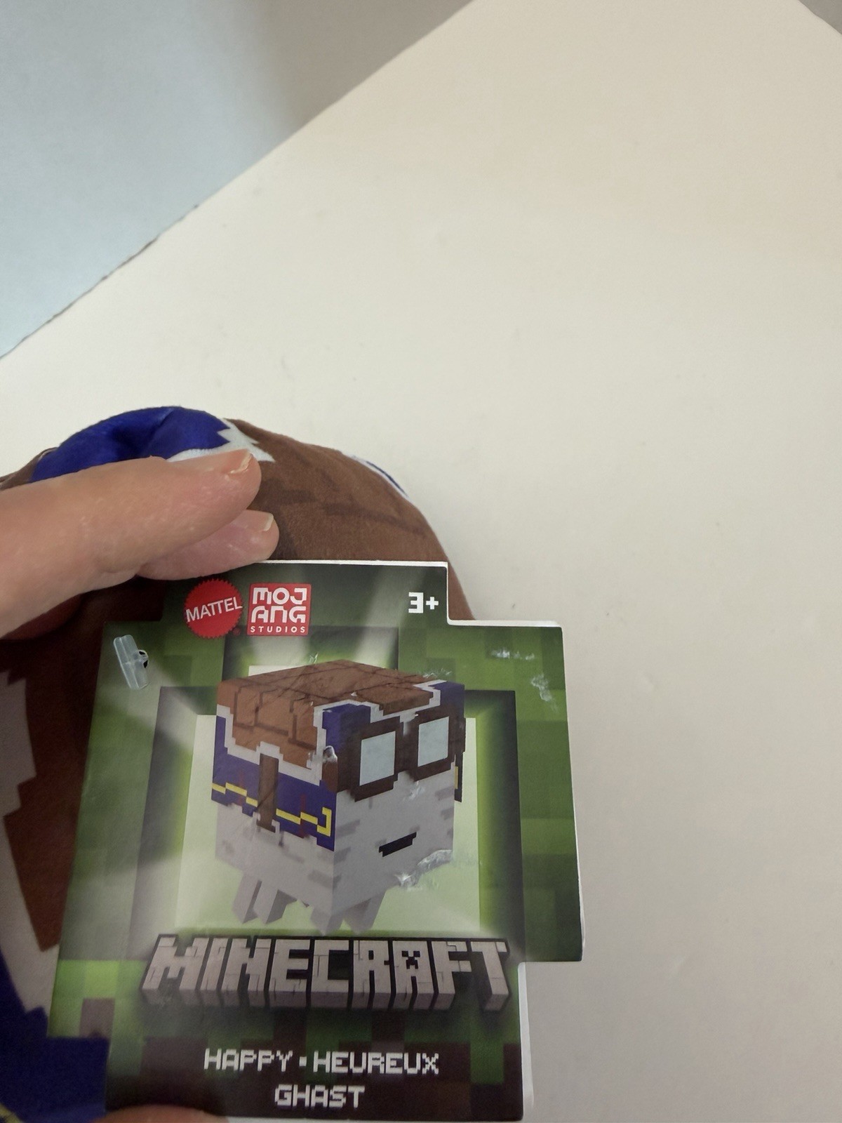 Mattel Minecraft Happy Heureux Ghast Plush Toy Hand Washable HBN39 JMY76