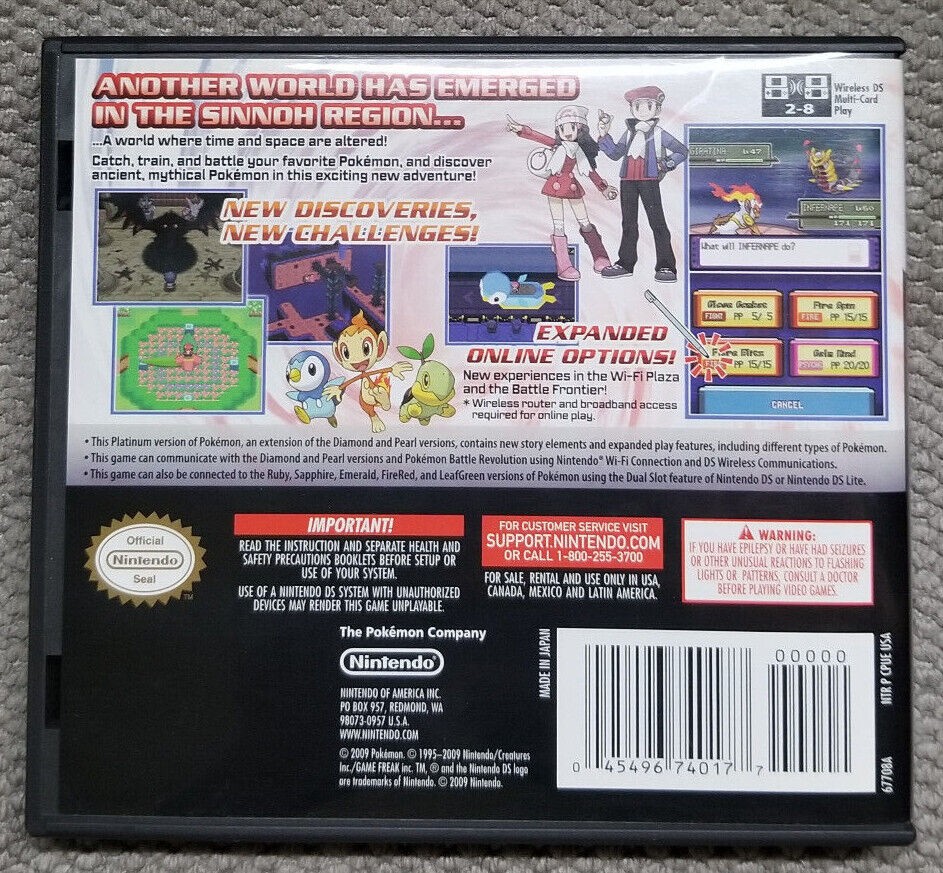 Pokemon Platinum Version
