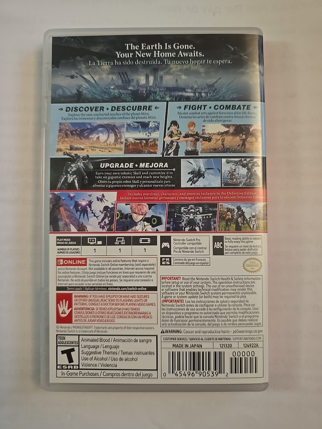 Xenoblade Chronicles X: Definitive Edition – Nintendo Switch