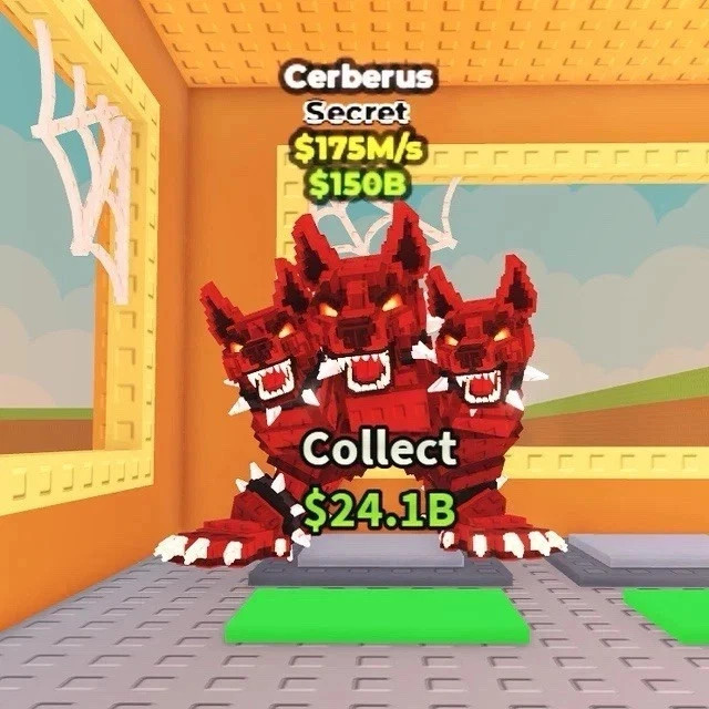 Steal A Brainrot 🧠 – Cerberus -Rare Secret – CHEAP + FAST