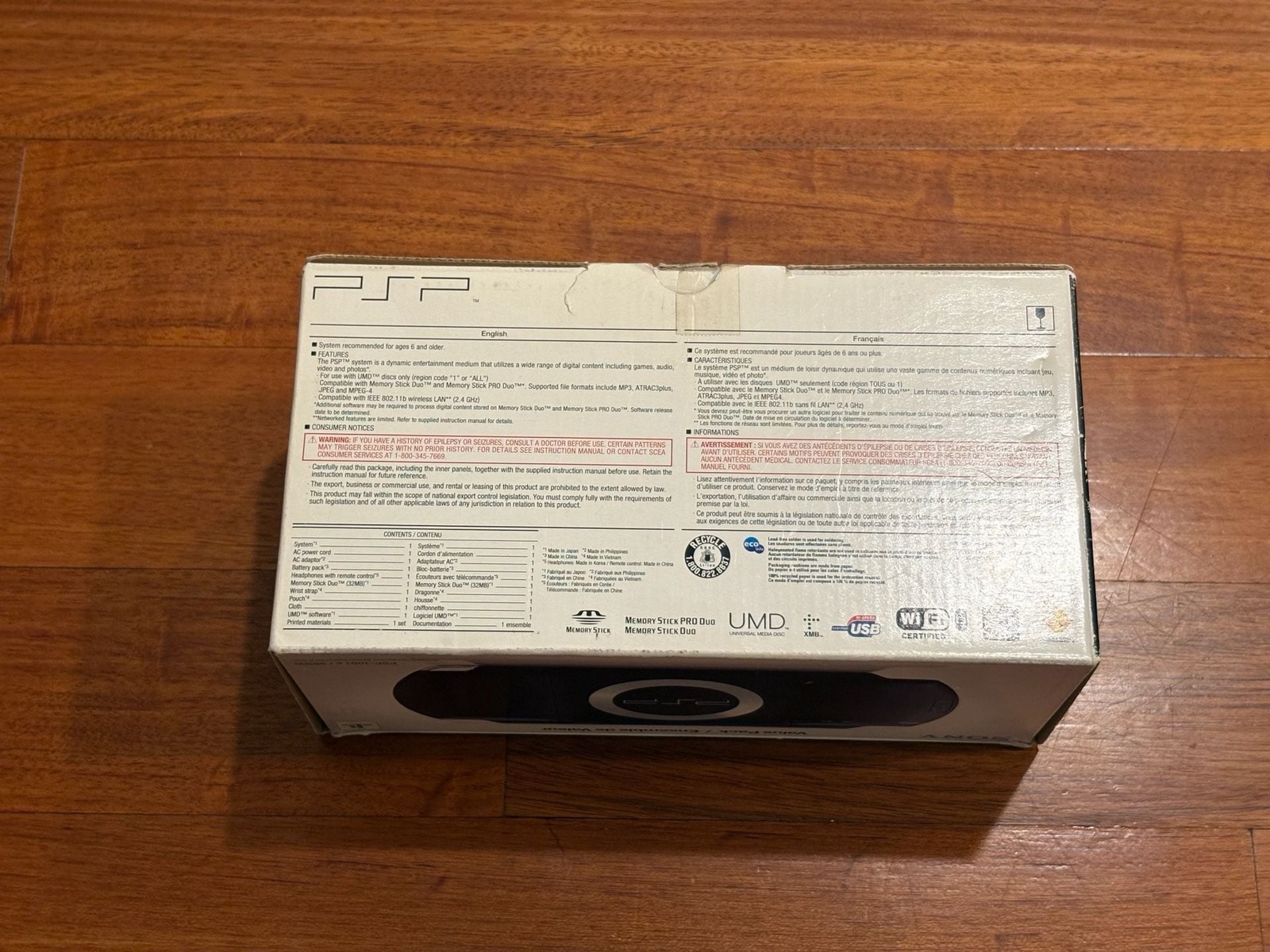 Sony PSP 1000 Value Pack CIB Matching Serial OEM Charger Tested Read PSP-1001