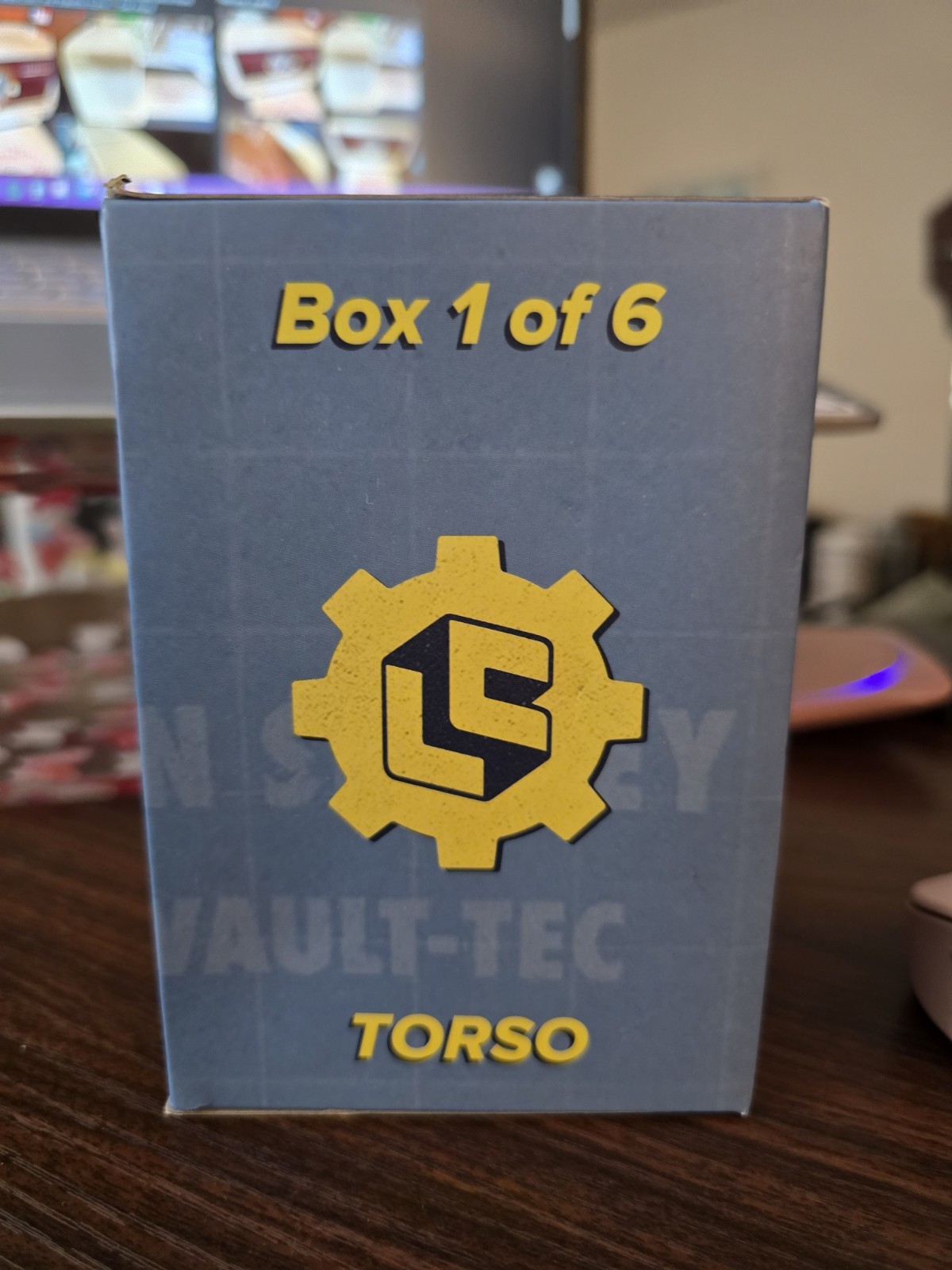 Loot Fallout Crate Build-A-Figure Box 1 of 6 Torso Liberty Prime Sealed PLZ READ