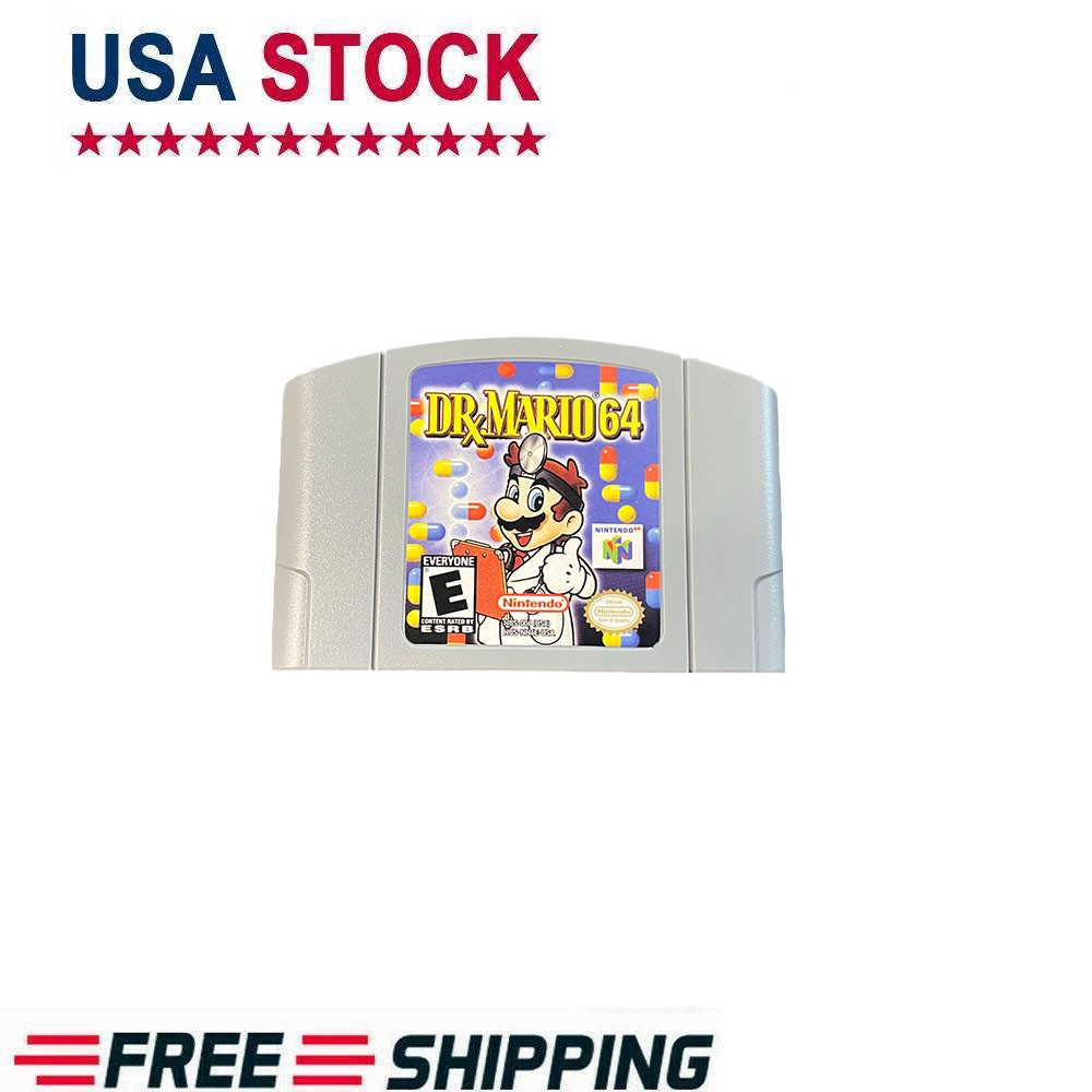 Nintendo 64 Dr Mario N64 Video Game Cartridge