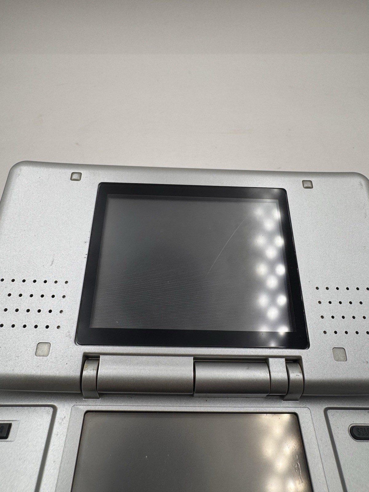 Nintendo DS Original NTR-001 Platinum + 2 Games Bundle Tested w/ Stylus