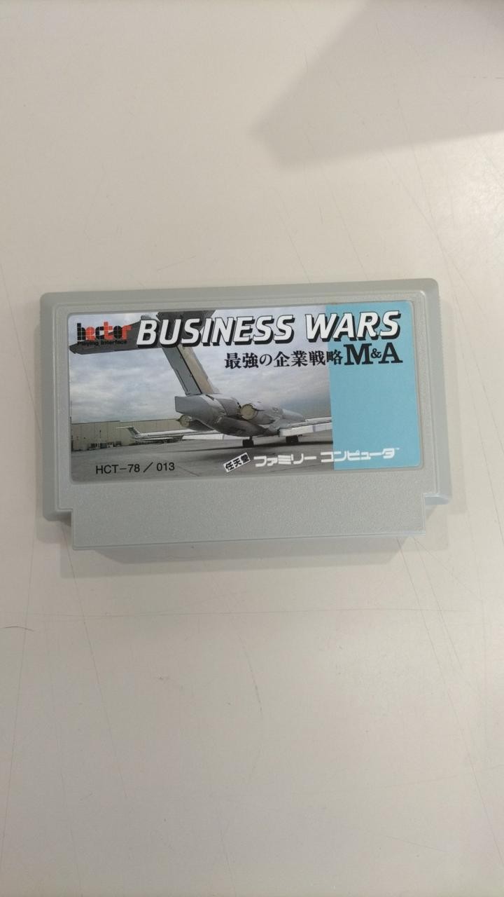 Business Wars M&A Hect Nintendo Famicom NES Japanese Ver.