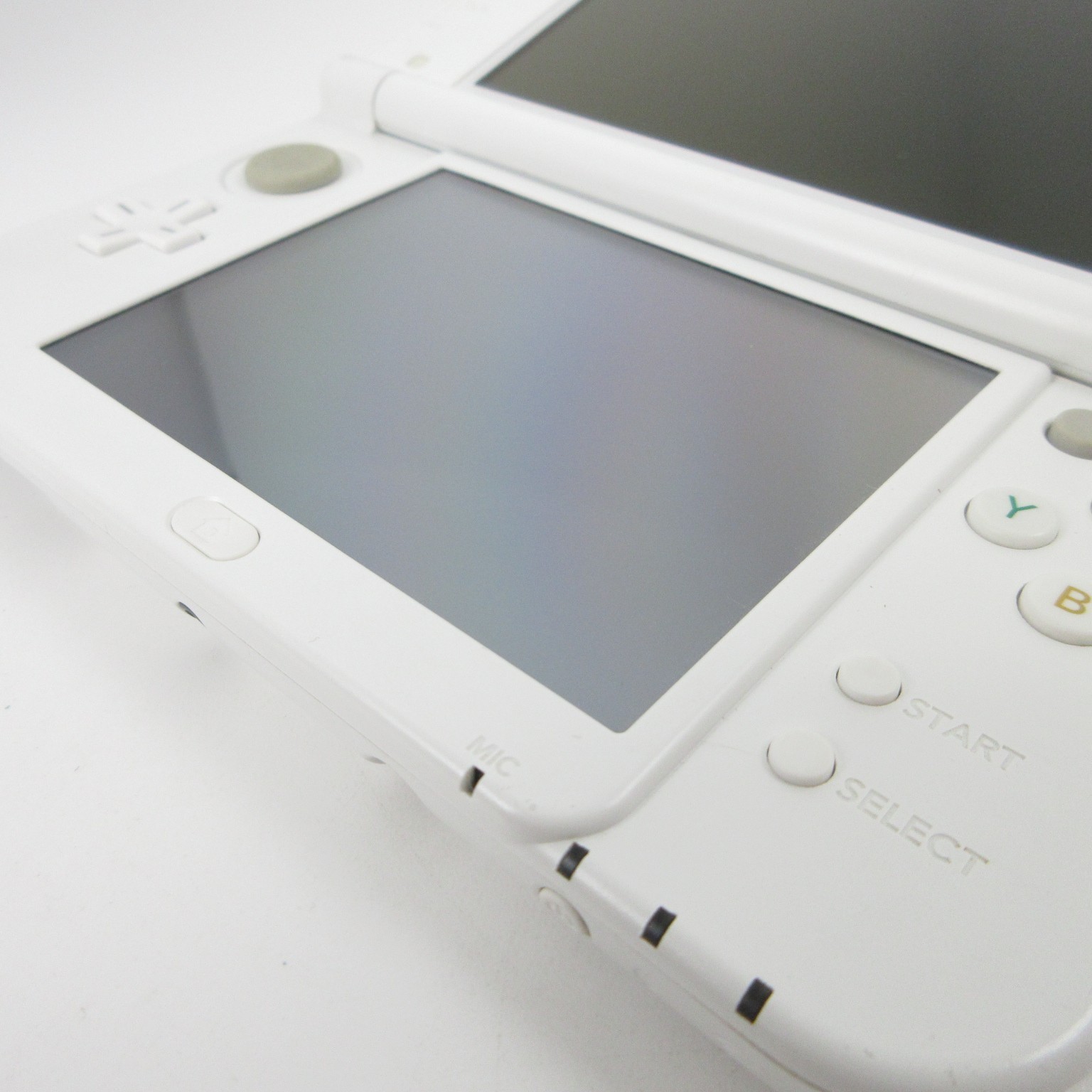 【Excellent】Nintendo New 3DS LL XL Pearl White Console Only Japanese Ver. #ReRe05