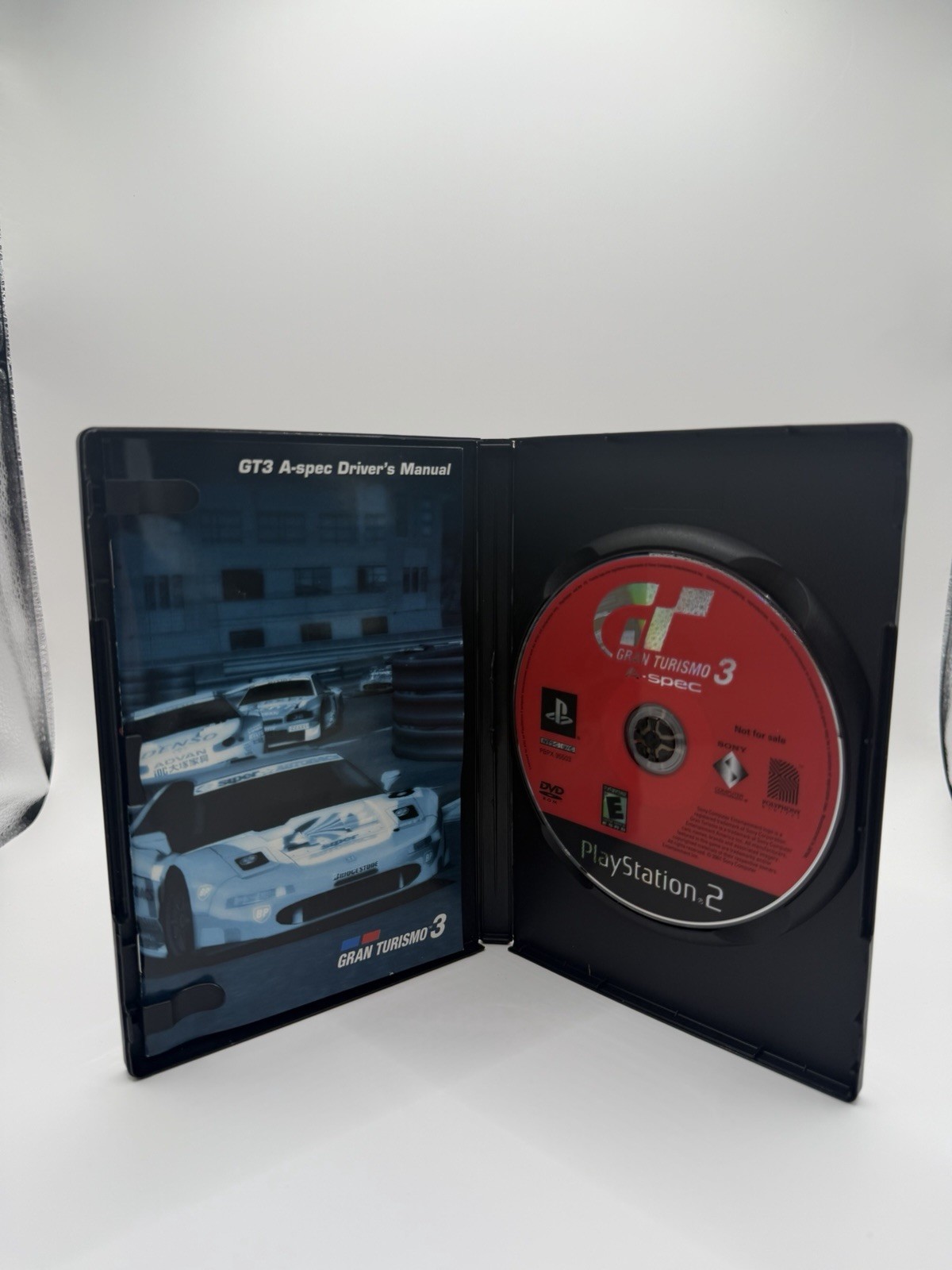 Gran Turismo 3 A-spec Grand Sony PlayStation 2 PS2 Complete Tested (Red Cover )