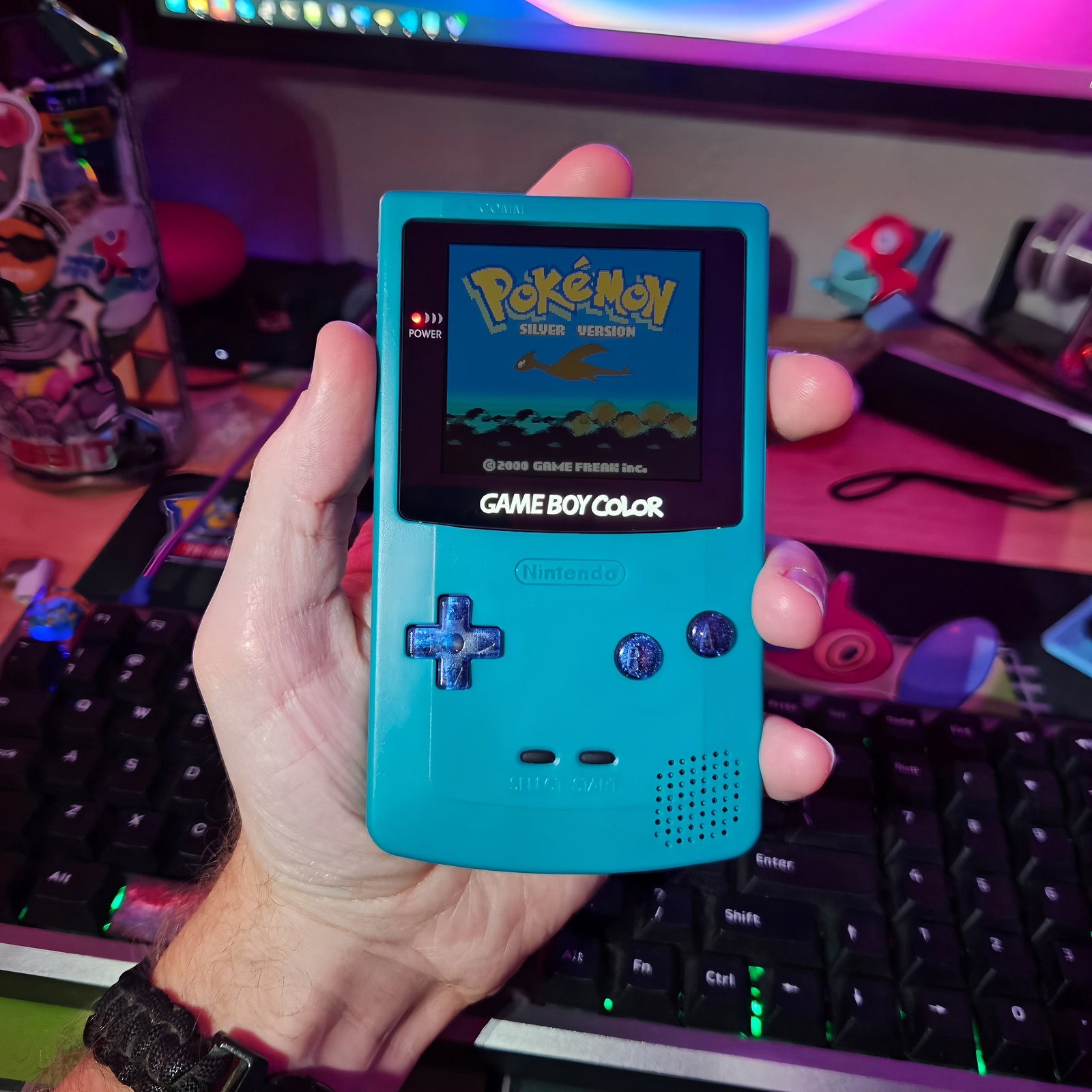 Nintendo Game Boy Color Console Handheld System Cleaned Tested New CaseRenewed P