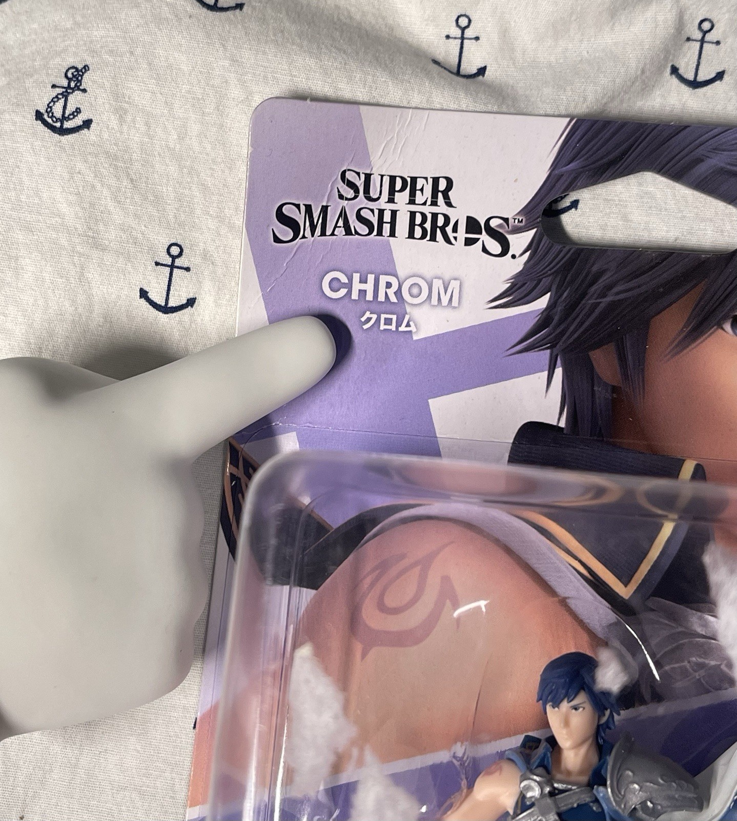 Nintendo amiibo NFC-enabled Chrom, Shulk, Robin Figures Super Smash Bros.