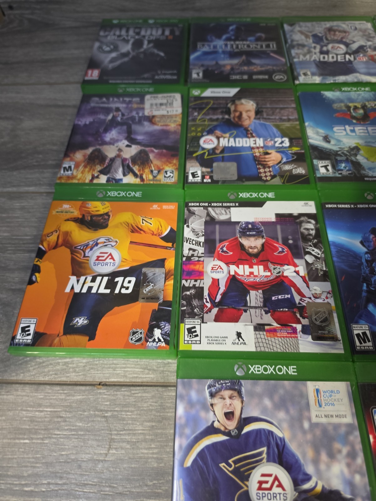 Lot Of 14 Miscellaneous Xbox One Games- Call Of Duty, NHL, Madden,Steep [Tested]