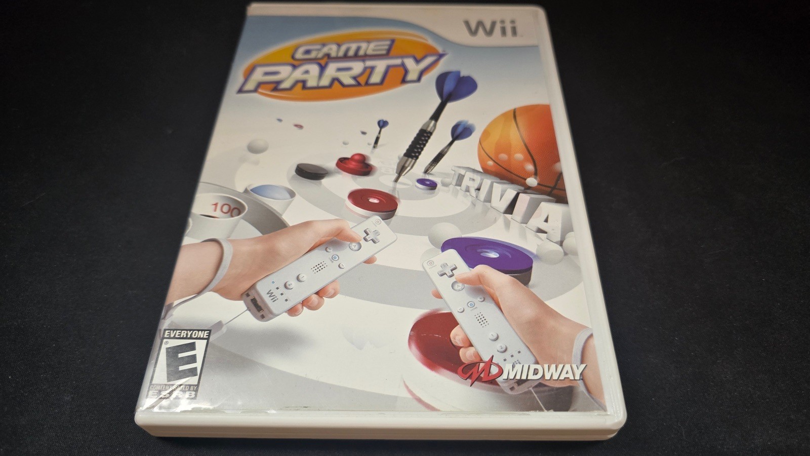 Game Party 1 Midway Nintendo Wii MINT condition COMPLETE Game!