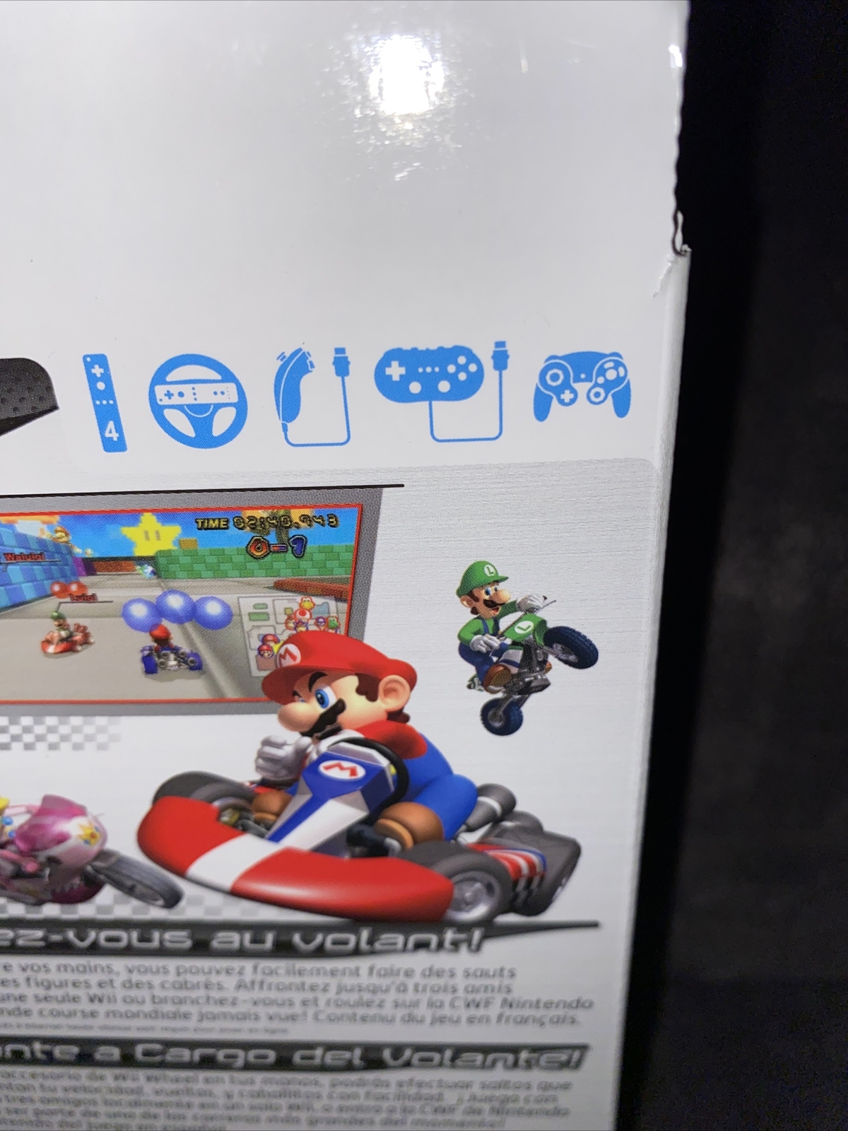 BRAND NEW Mario Kart Wii Wheel Bundle ( Nintendo Wii)