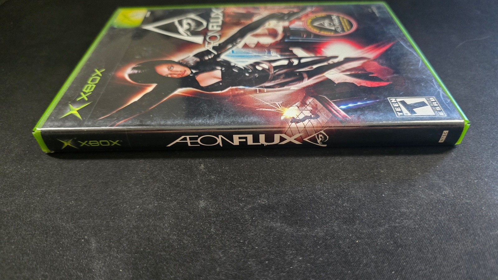 Aeon Flux Majesco Microsoft Xbox MINT condition COMPLETE+Movie Ticket!