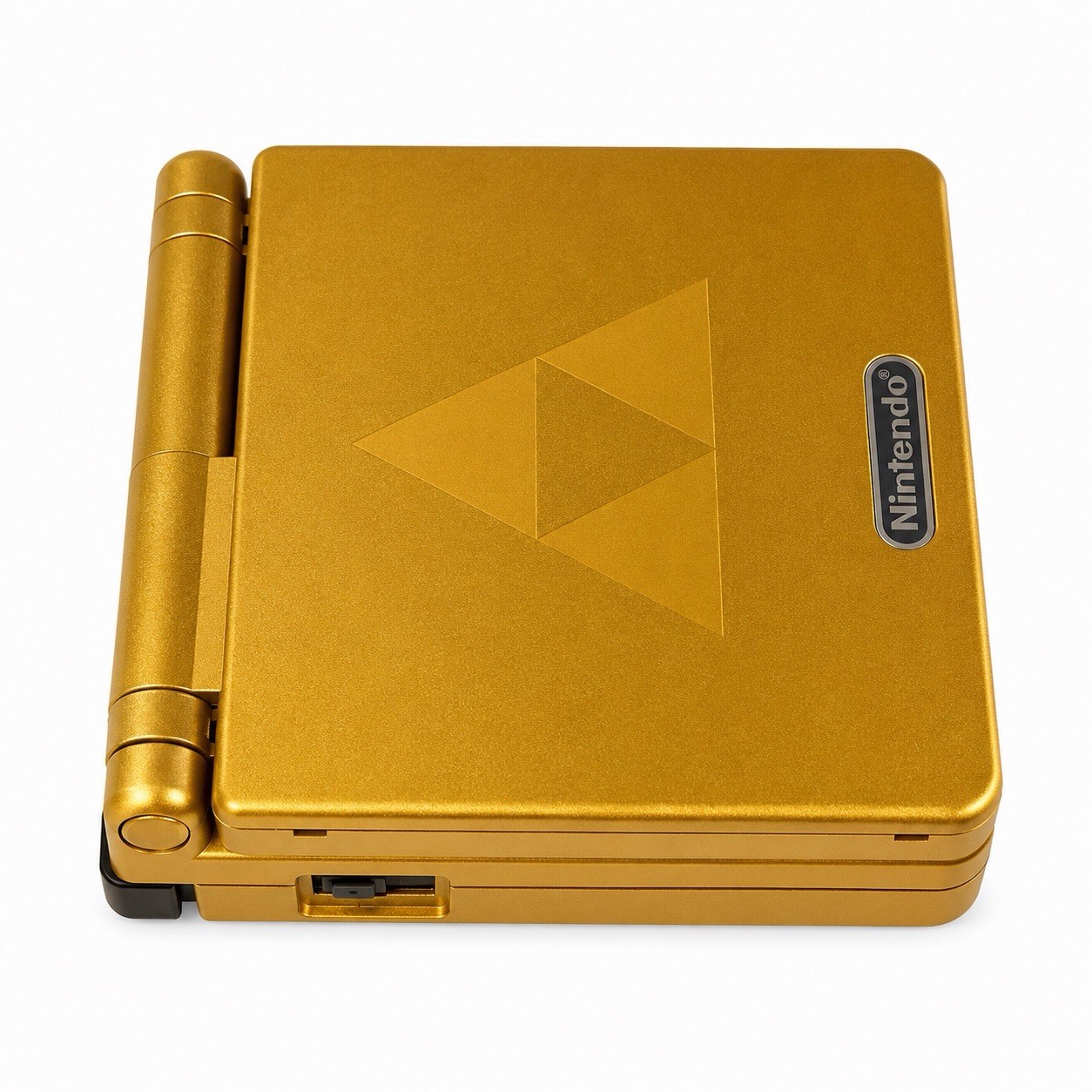 Nintendo Game Boy Advance SP Zelda Gold Triforce GBA SP IPS V2 Backlit Screen