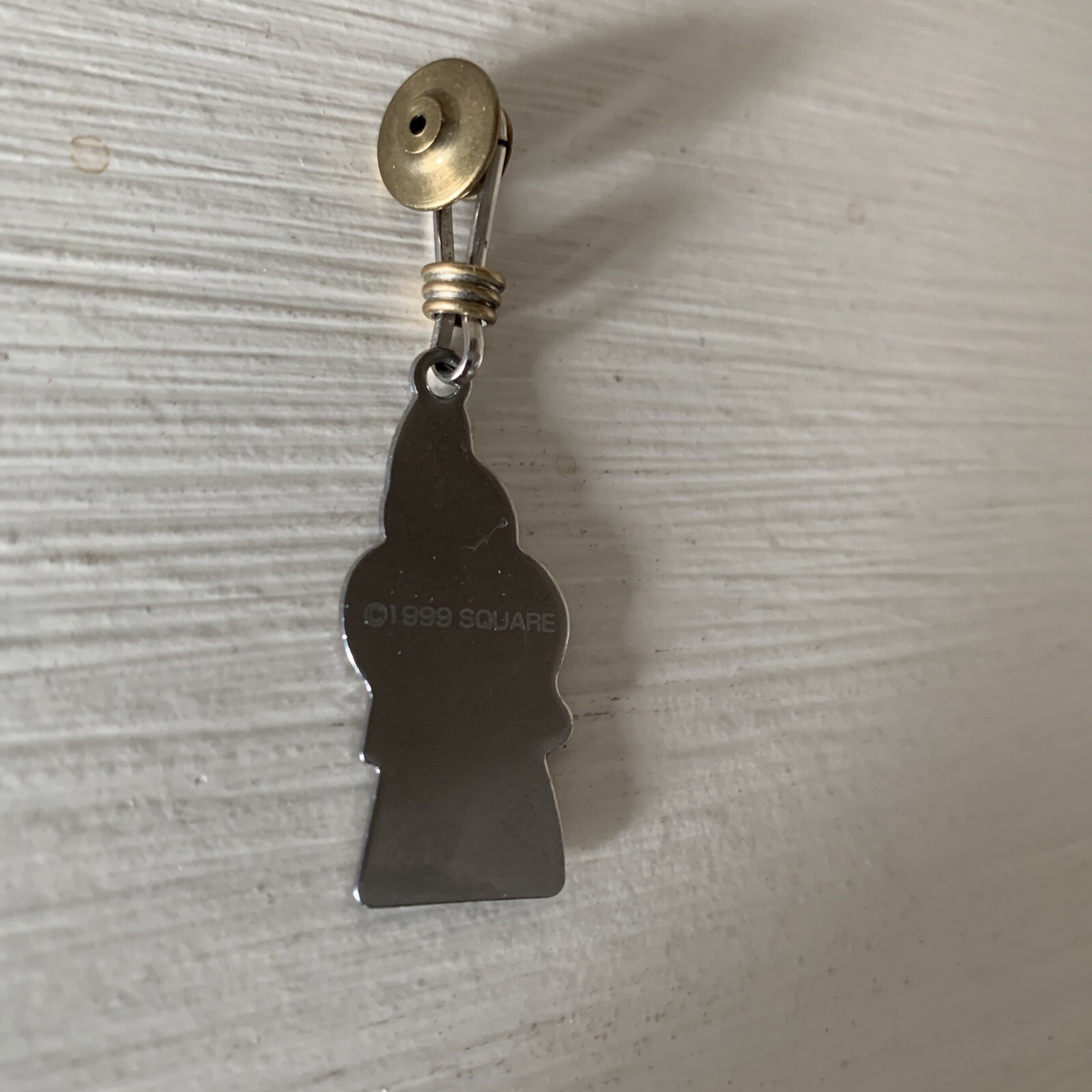 Parasite Eve 2 II Aya Brea Keychain Zipper Pull PlayStation 1999 Sony PS1 Rare