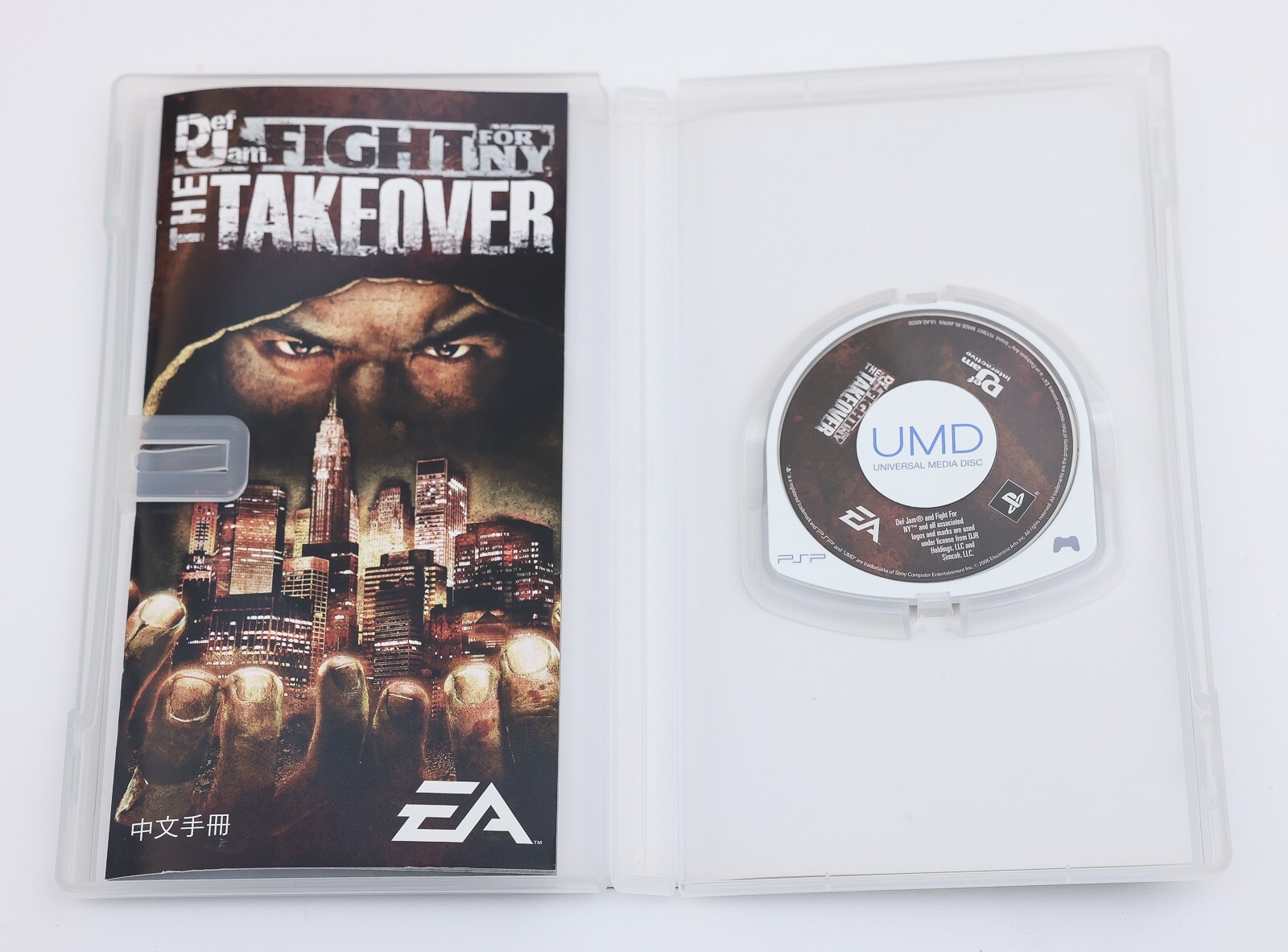 Def Jam Fight For NY The Takeover PlayStation Portable PSP Asian English R3