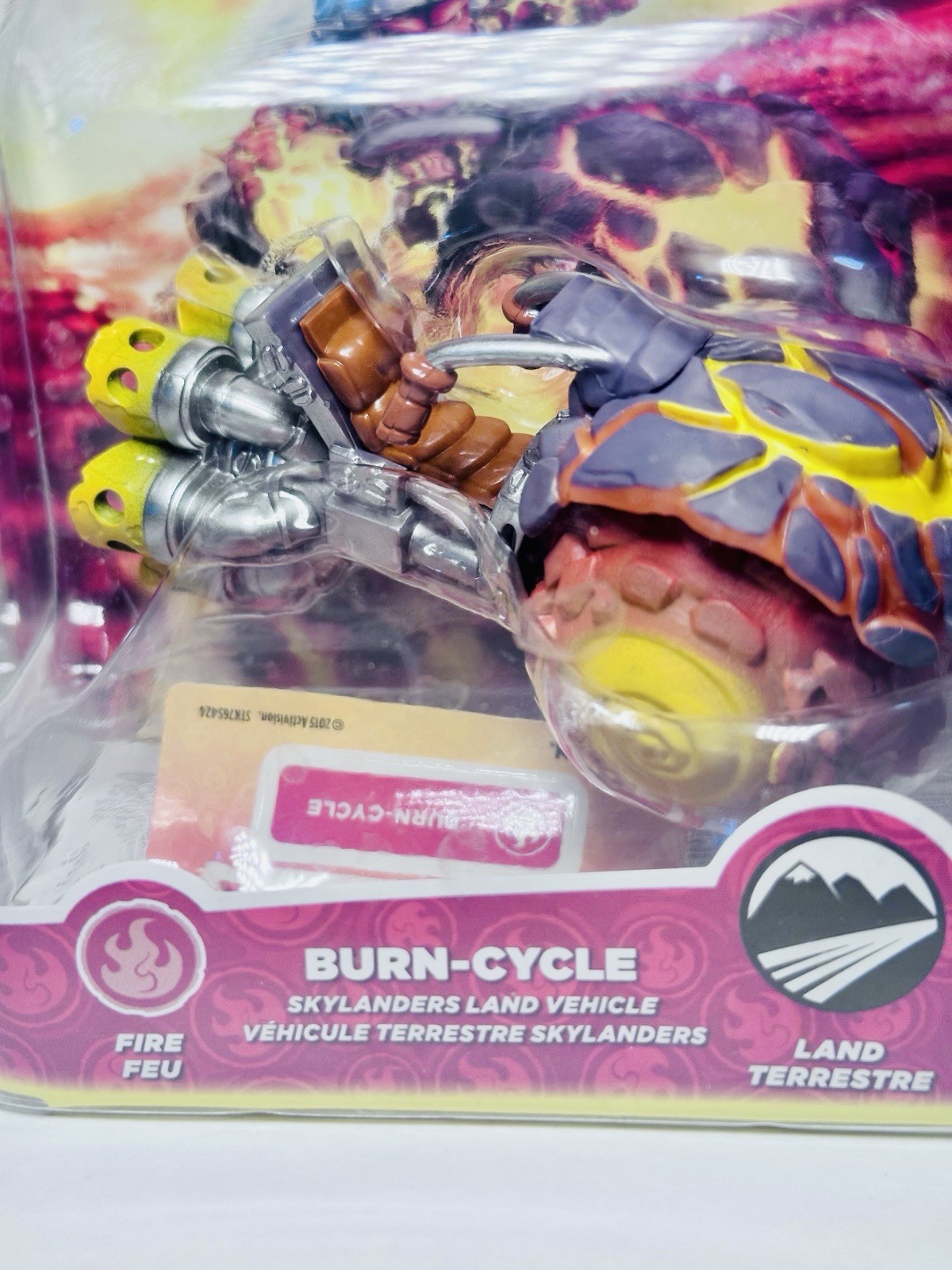 Skylanders SuperChargers: Vehicle Burn Cycle Character Pack (2015) Brand New