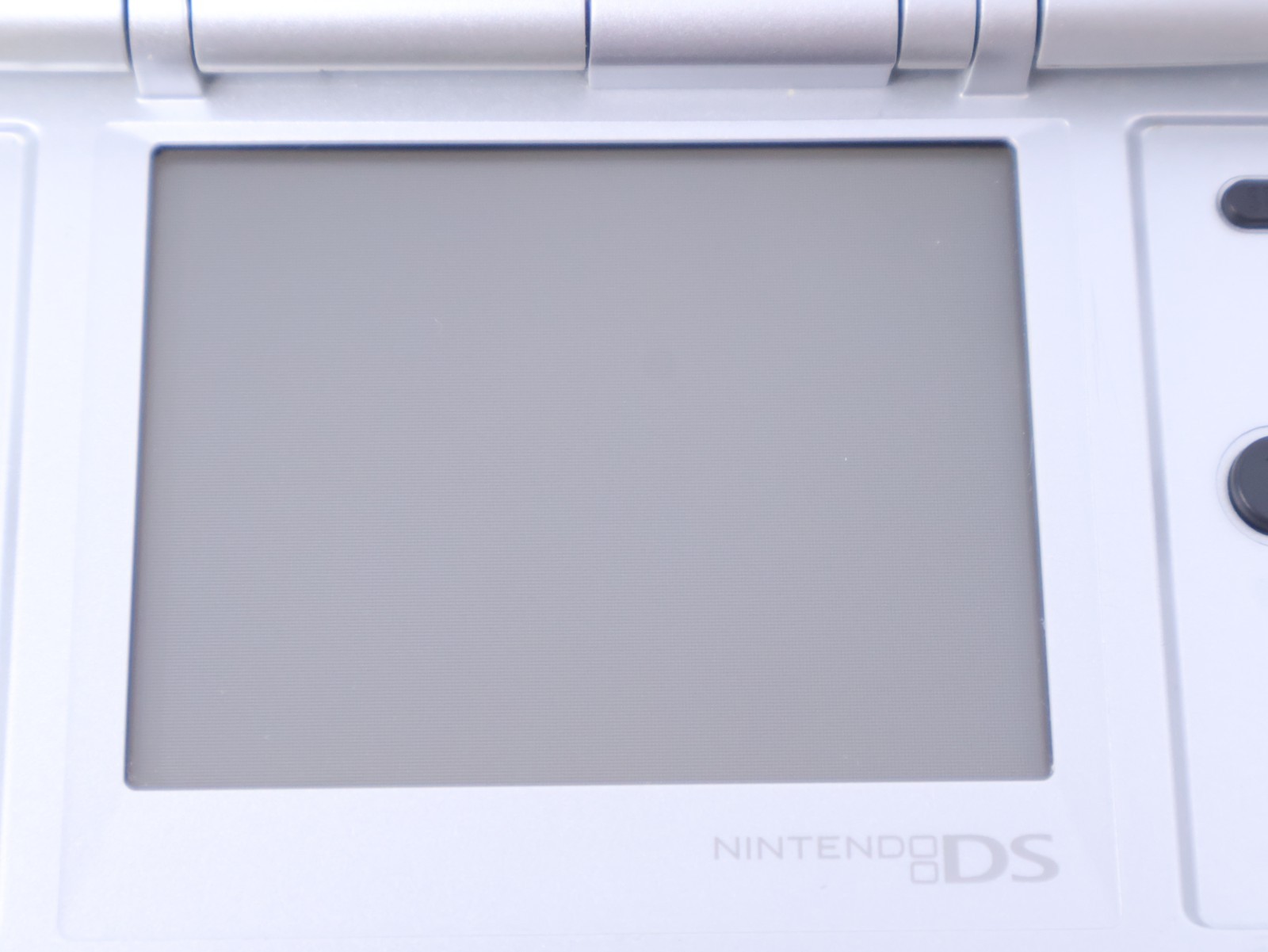 Nintendo DS Handheld Console Tested Working Titanium Silver w/ Charger & Stylus