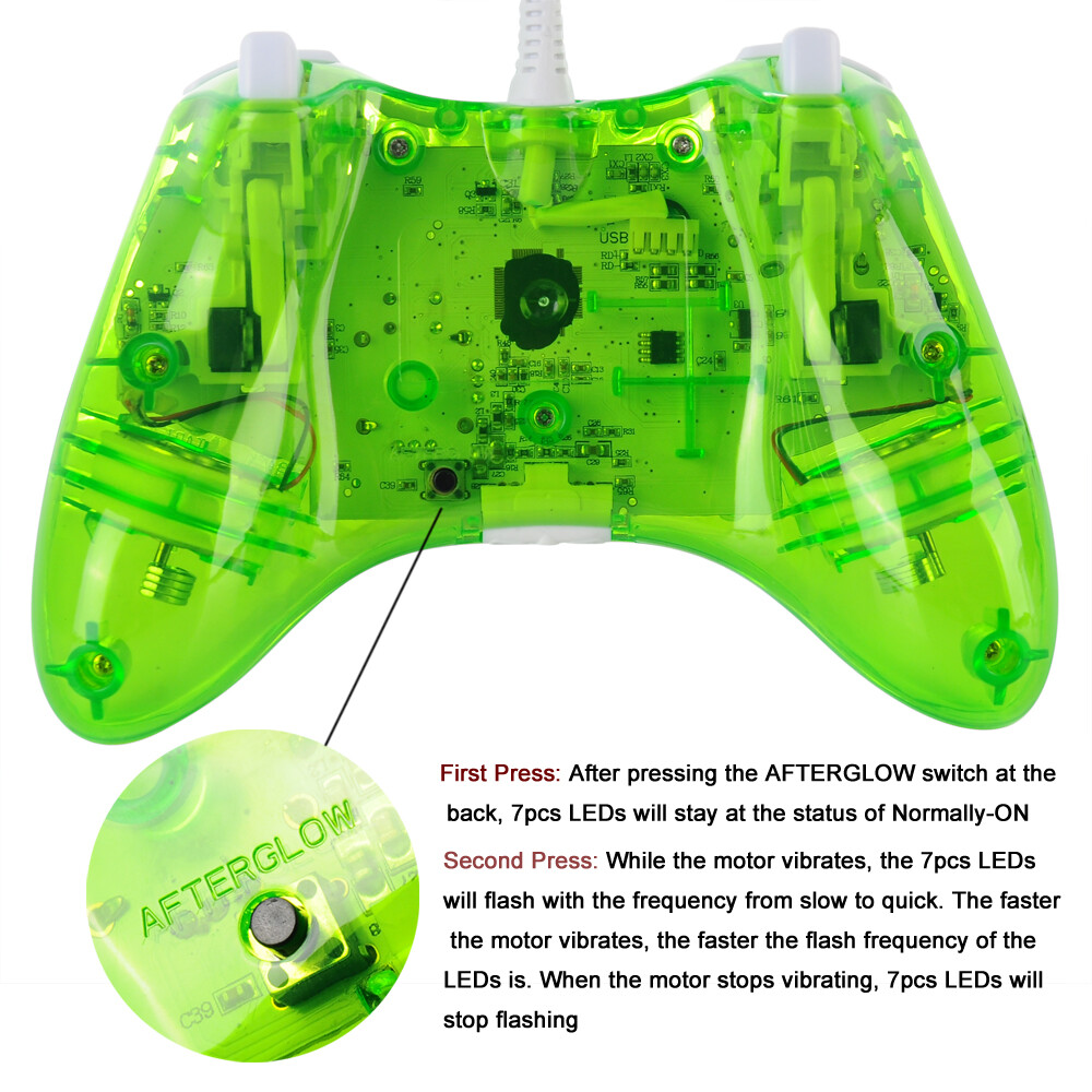 Wired / Wireless Game USB Controller Gamepad Joystick For Microsoft Xbox 360 &PC