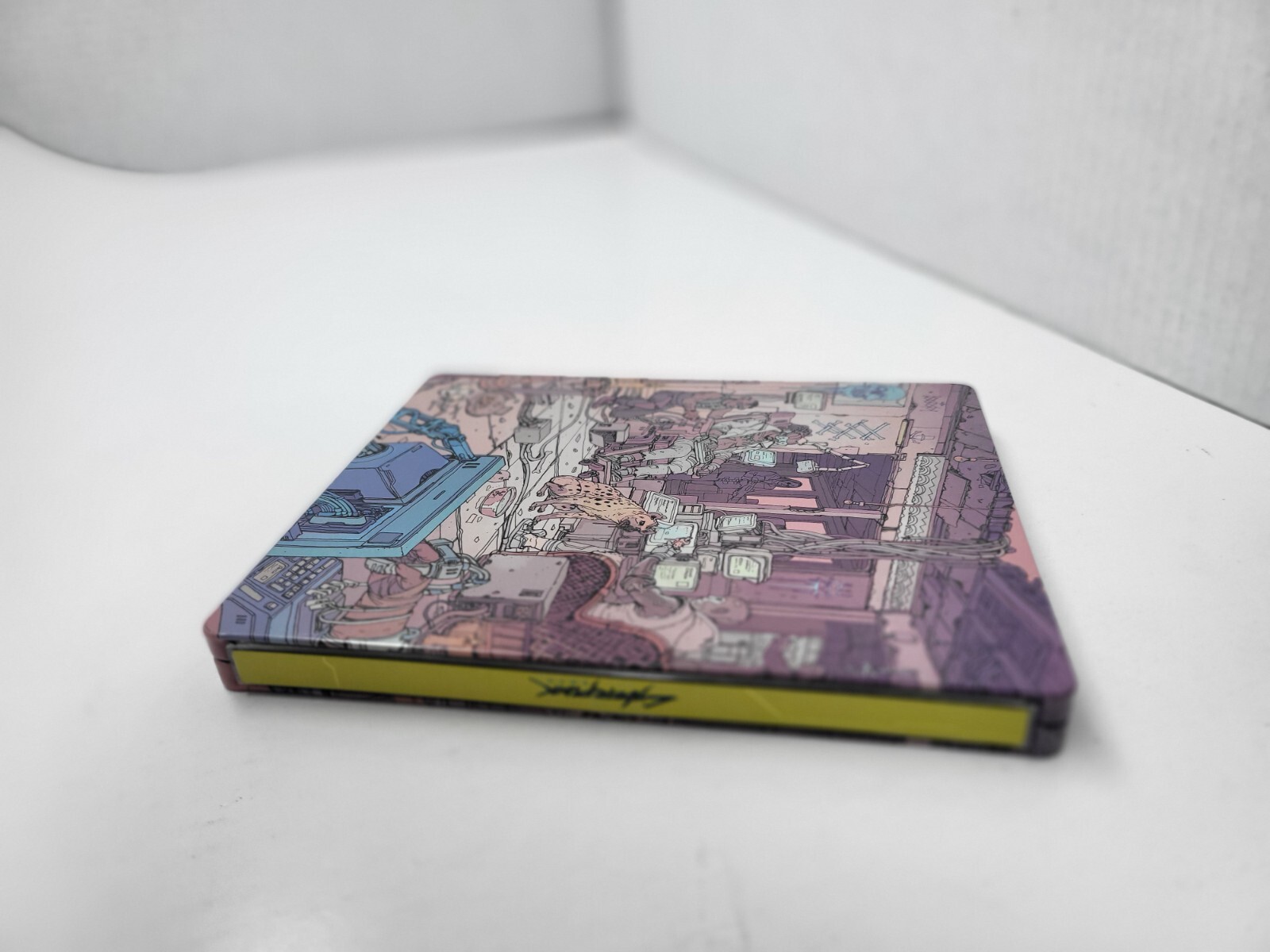 MINT NEW Sealed Cyberpunk 2077 Only Voodoo Metal Steel Book Case NO GAME #i11
