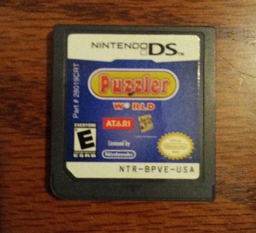 Puzzler World Nintendo DS 2009 Cartridge Only Tested Works Great Authentic