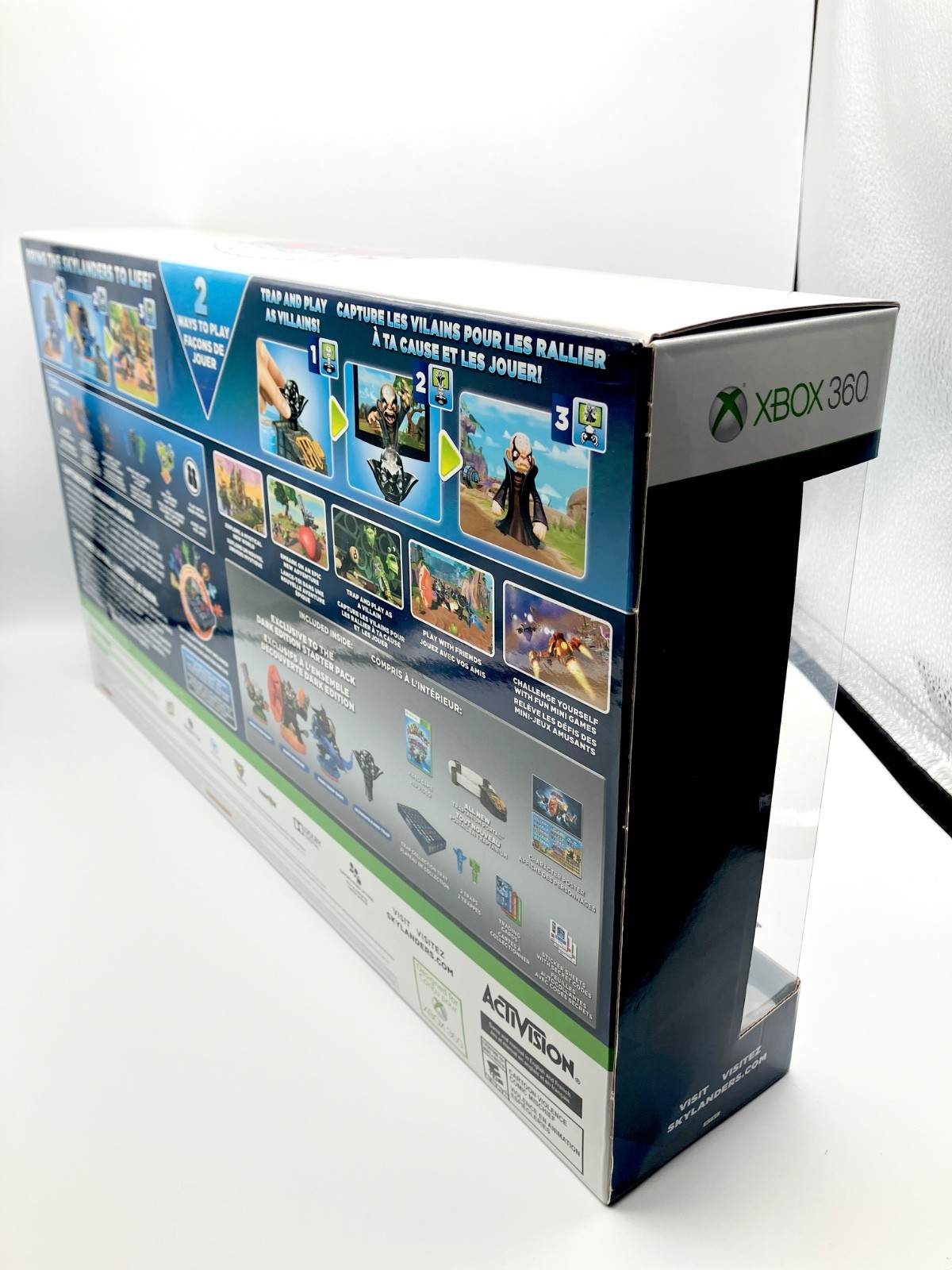 Skylanders Trap Team Xbox 360 Dark Edition Starter Pack Chaos Trap NEW SEALED