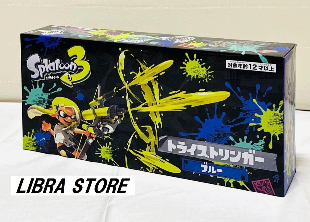 RARE Splatoon 3 Water Gun Tri-Stringer Blue ver. EXPRESS Exclusive to JAPAN