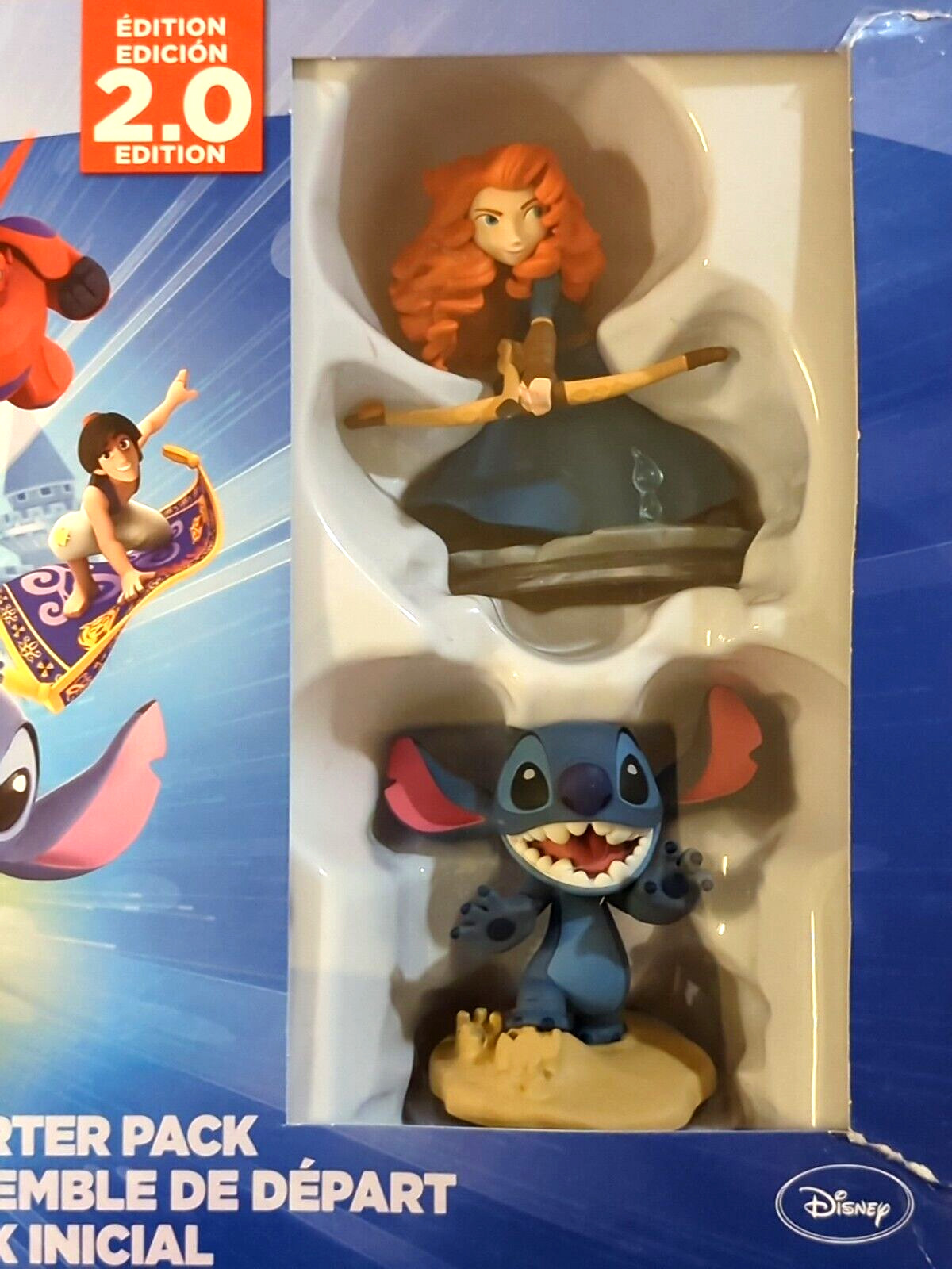 Disney INFINITY PS3-Toy Box Starter Pack (2.0 Edition) Brand NEW Merida Stitch
