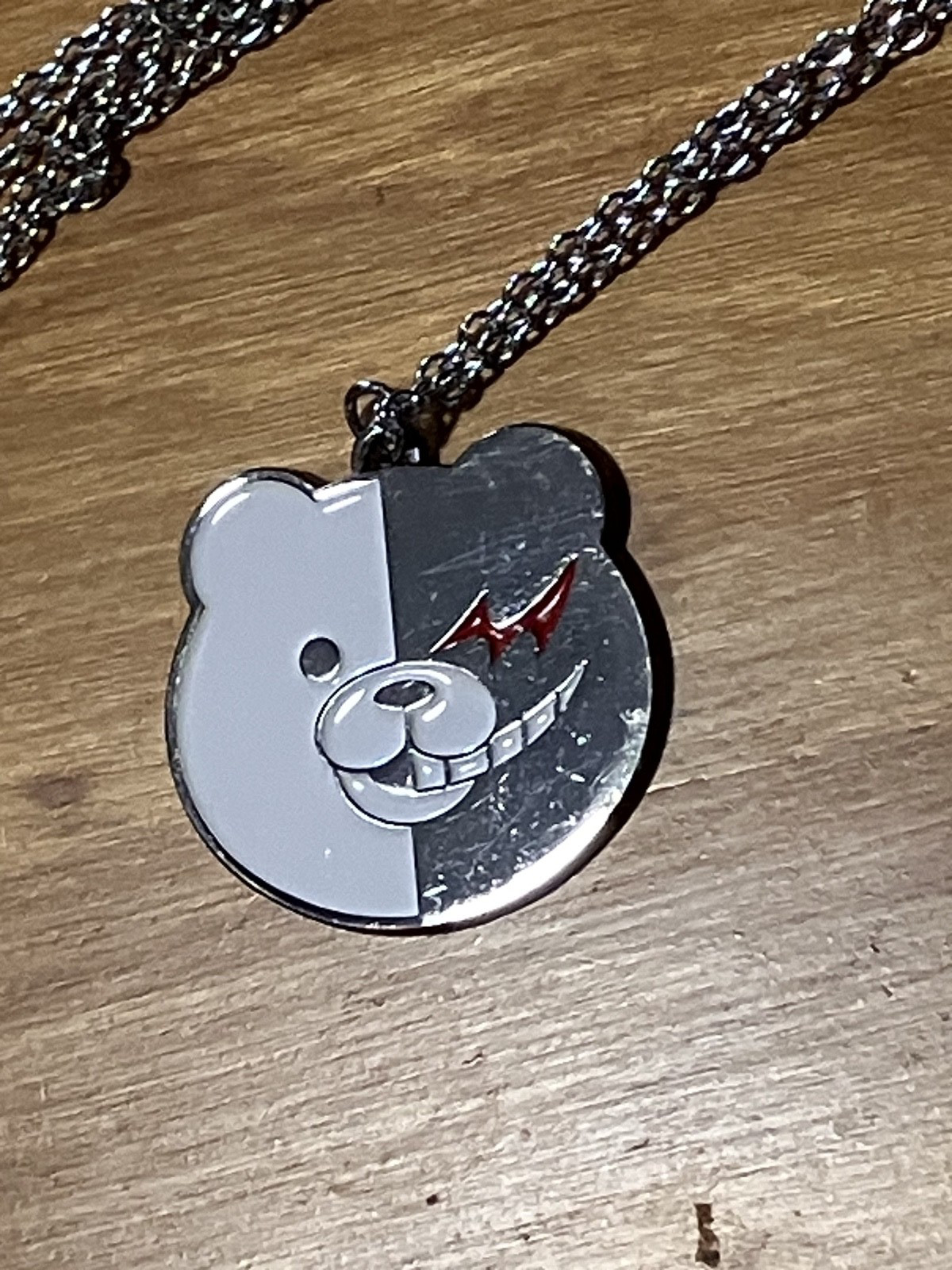 Monokuma Pendant Necklace Danganronpa 3 End of Hope’s Peak High School