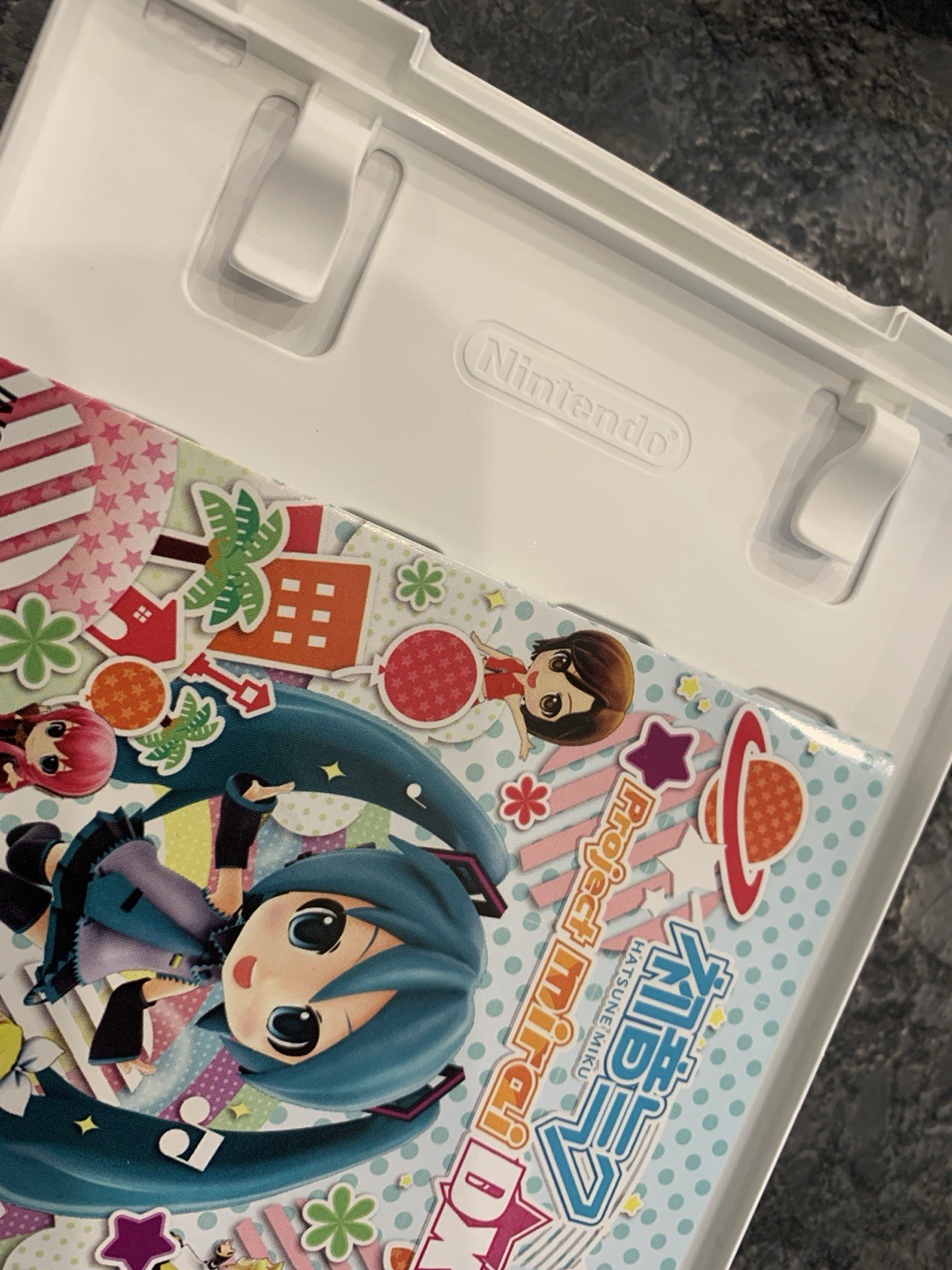 Hatsune Miku: Project Mirai DX (Nintendo 3DS, 2015) Genuine Case & Manual Only