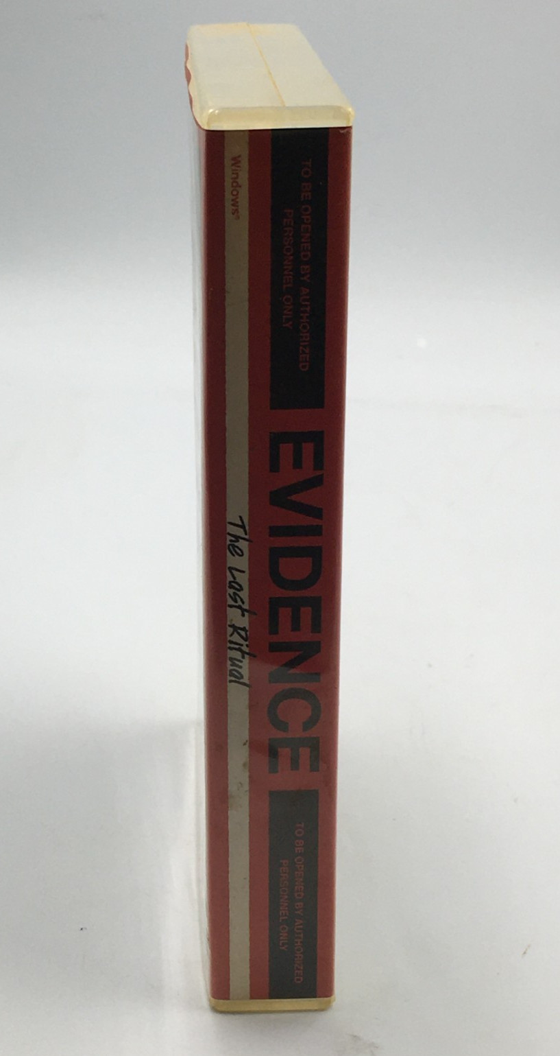 The Adventure Company “Evidence: The Last Ritual” PC CD-ROM Software Rated M 17+